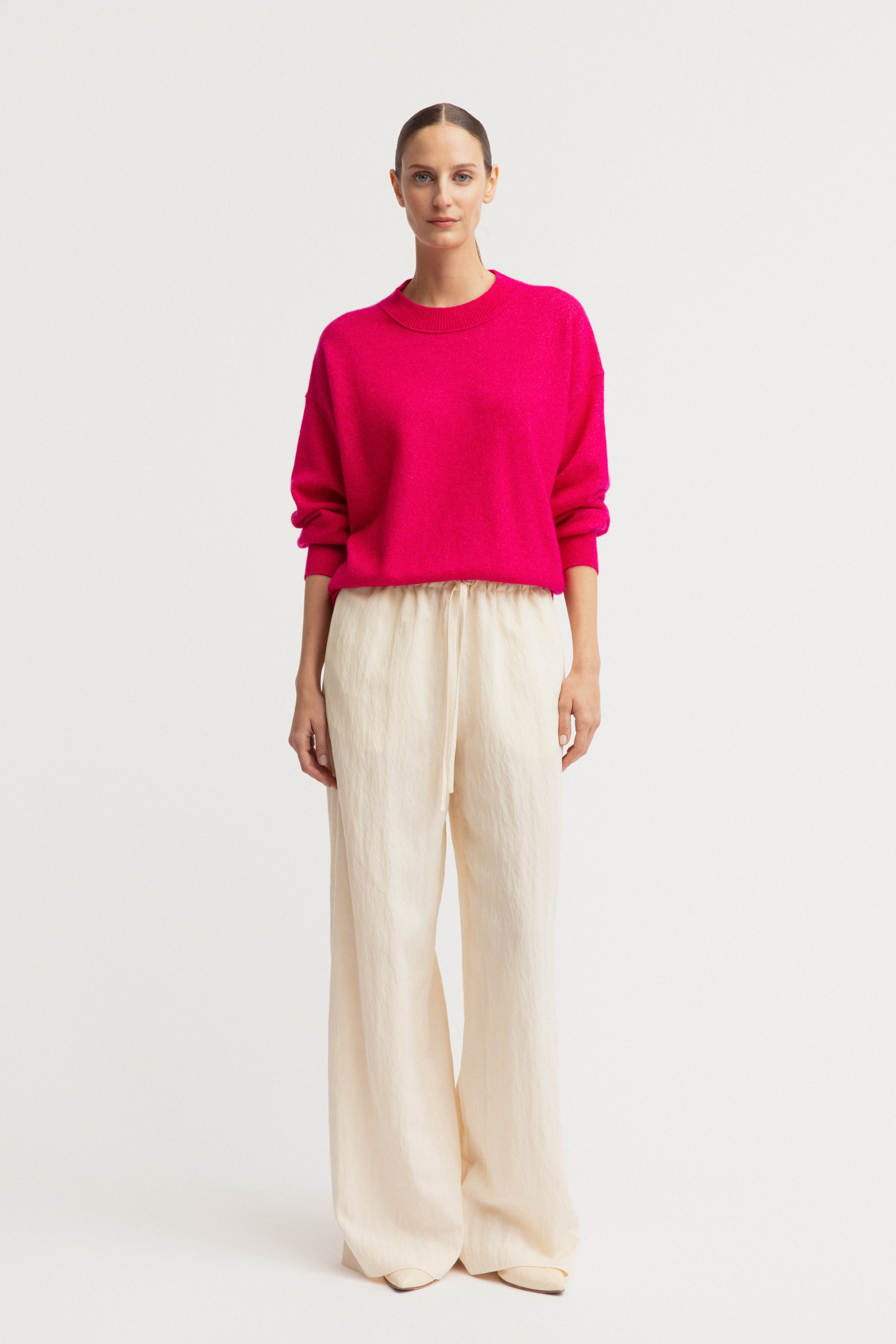 Cashmere-Cotton Sweater