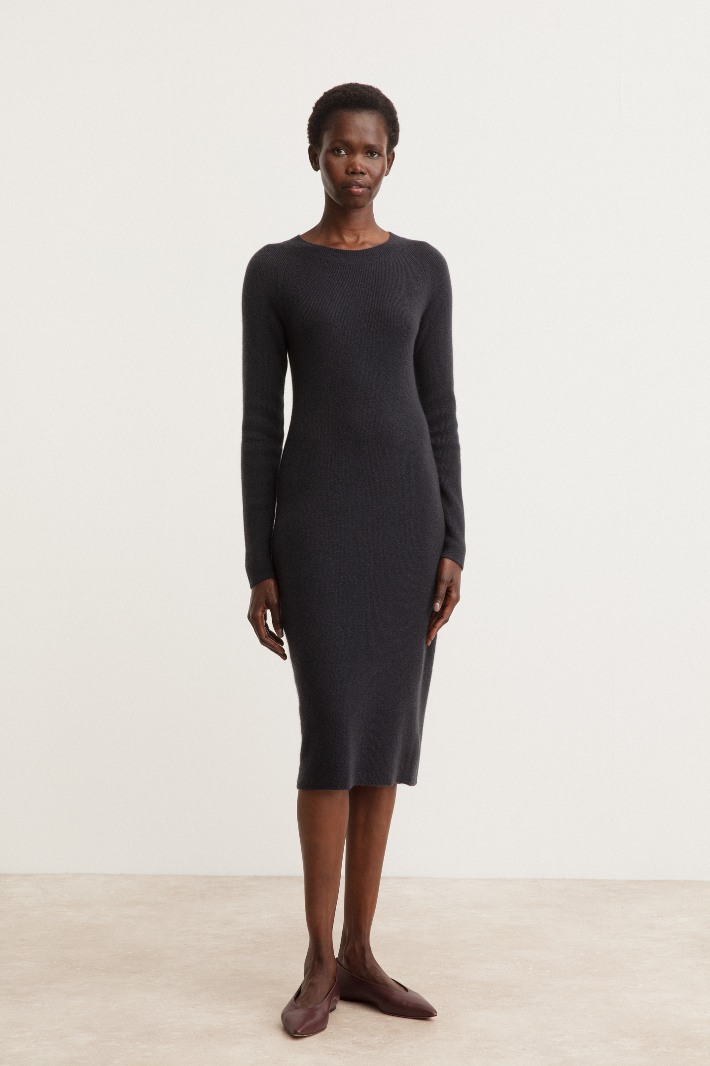 Cashmere-Seide Kleid