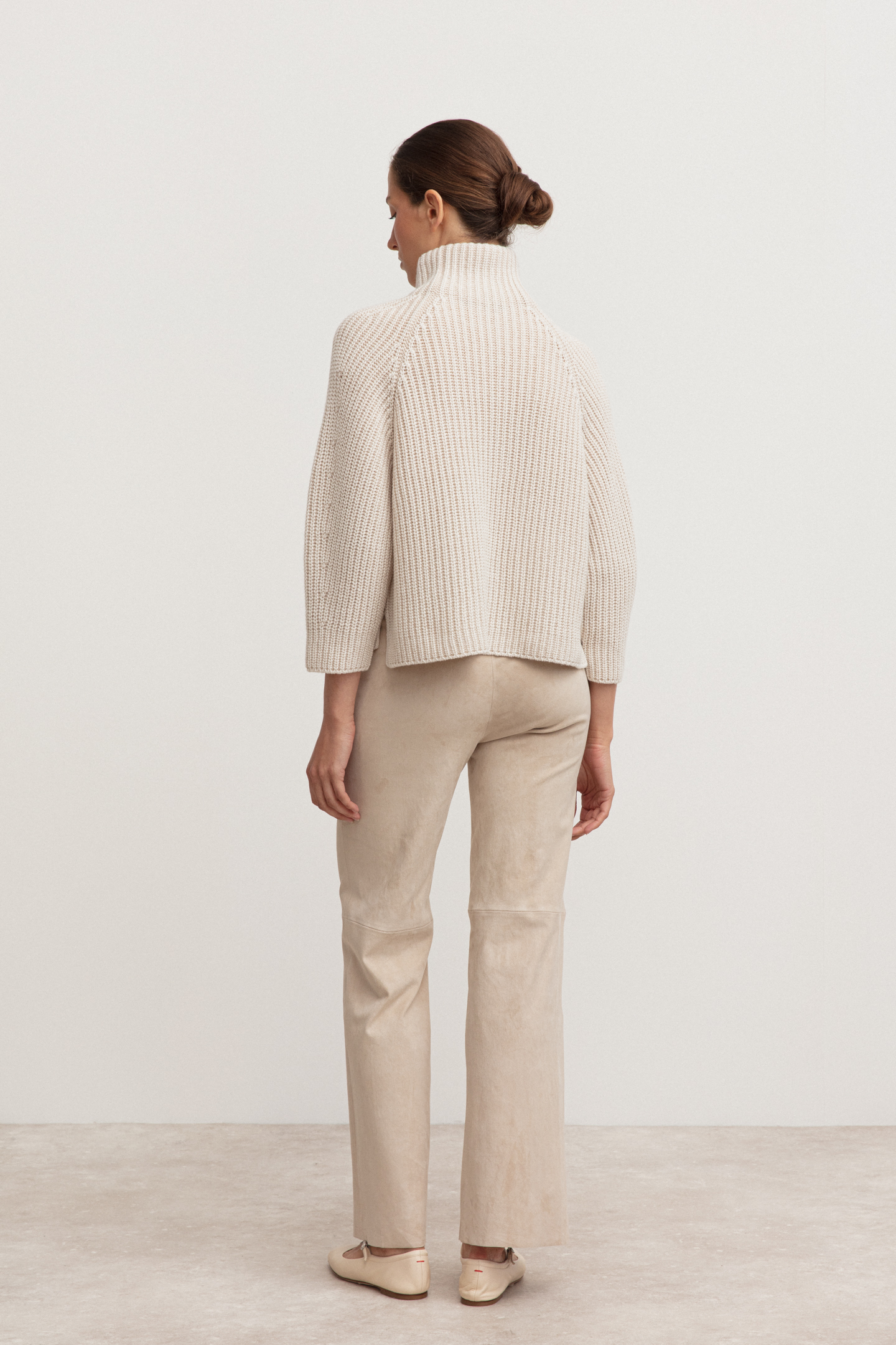 Stonewashed Cashmere Cardigan