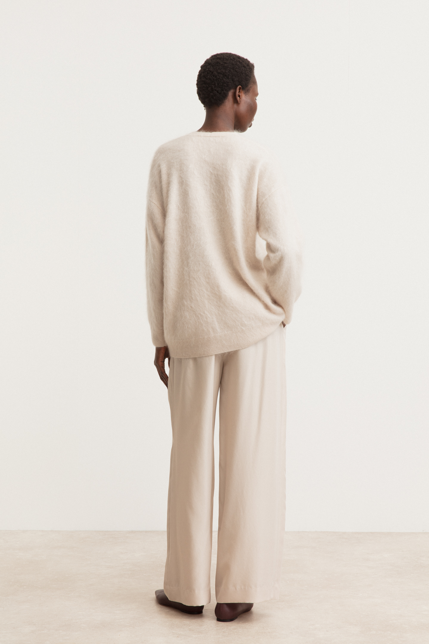 Brushed Cashmere Sweater