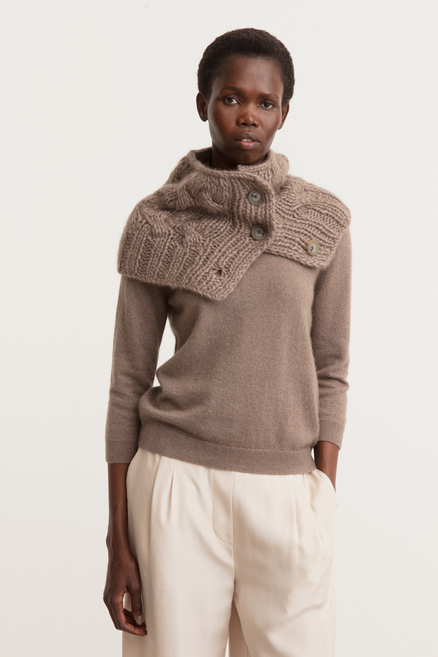 Cashmere-Seide Schlauchschal