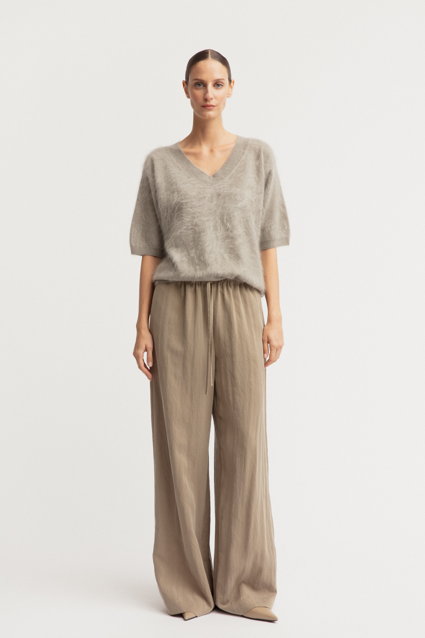 Brushed Cashmere Top