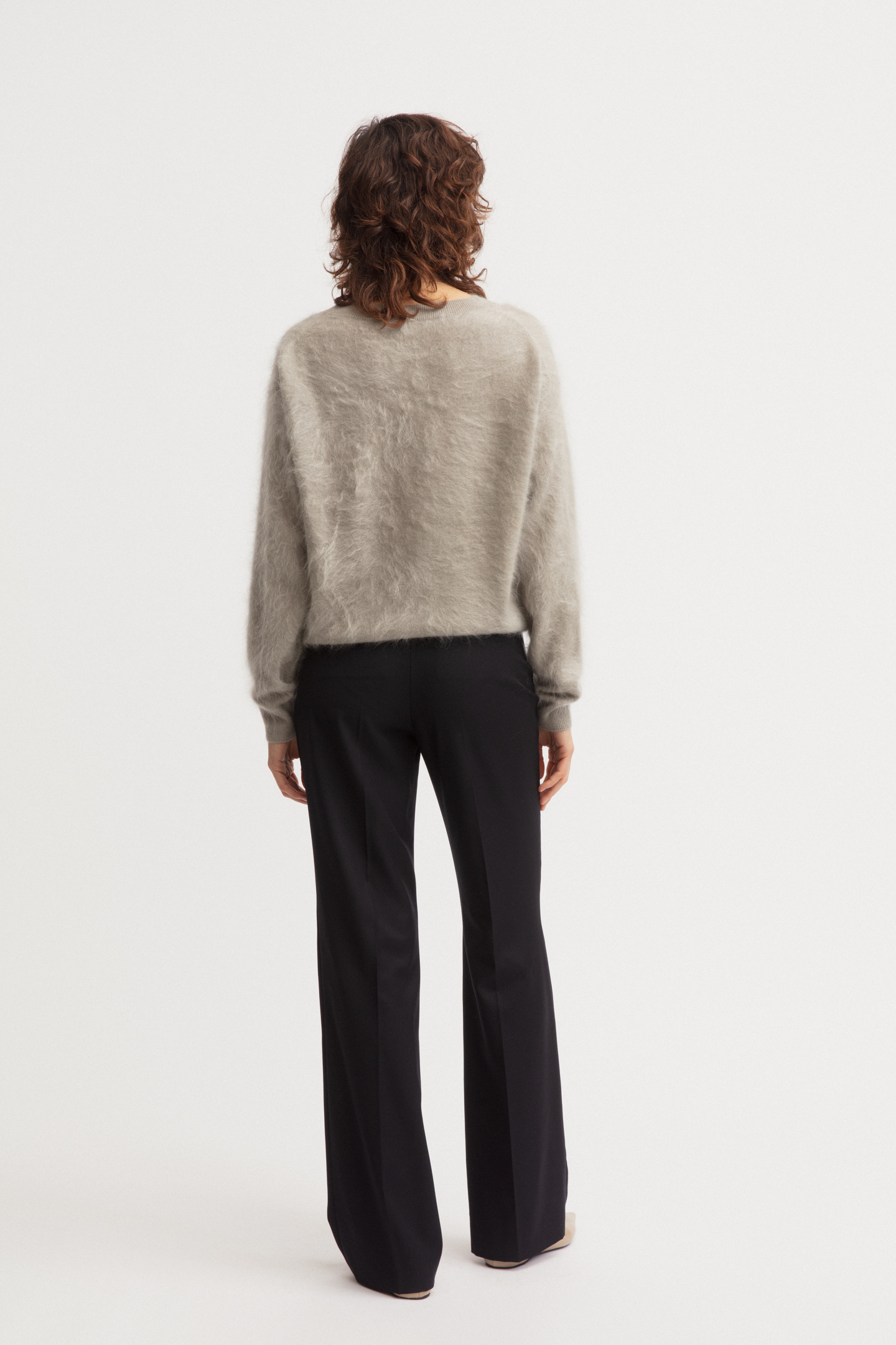 Brushed Cashmere Sweater