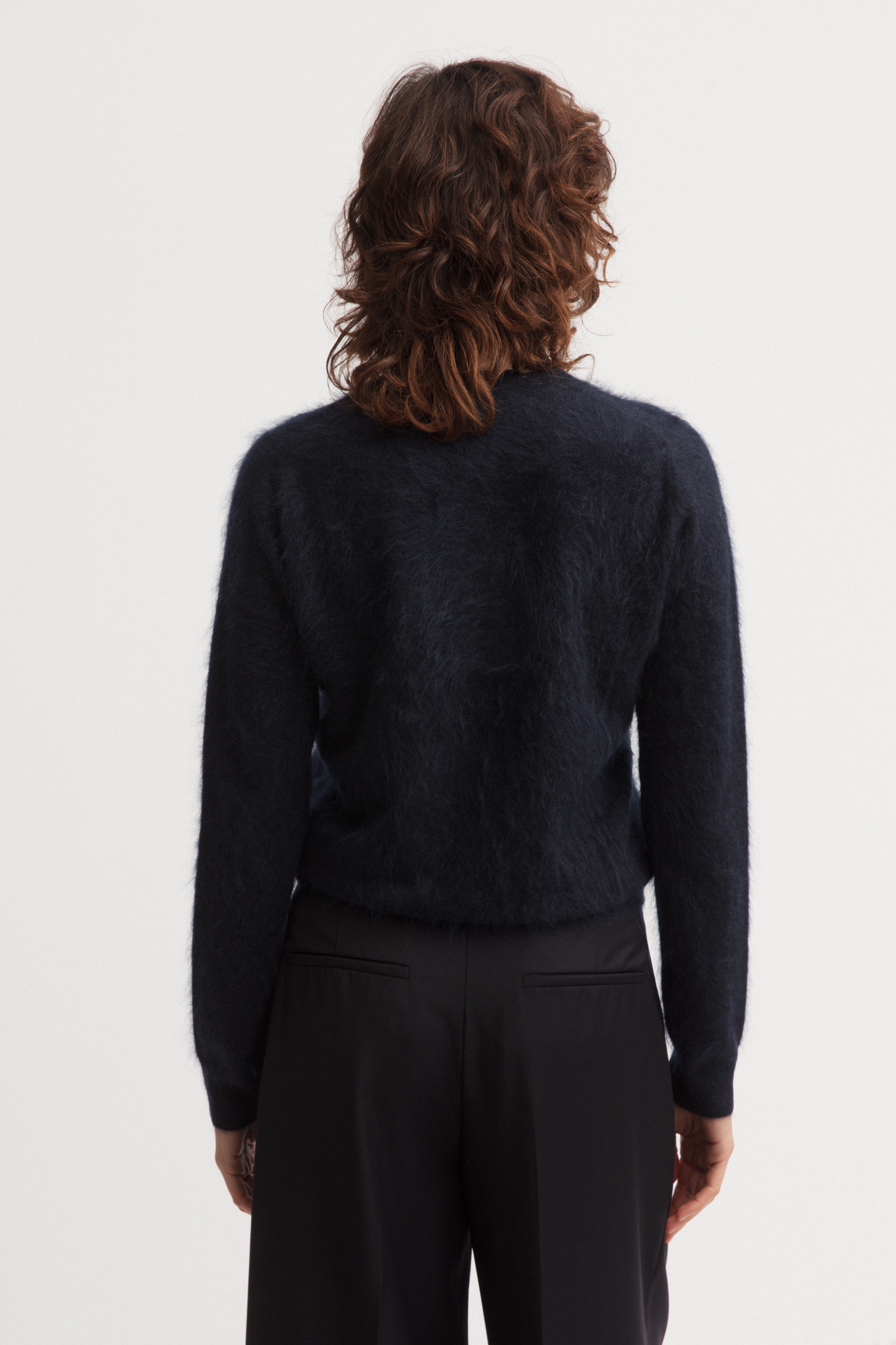 Brushed Cashmere Pullover