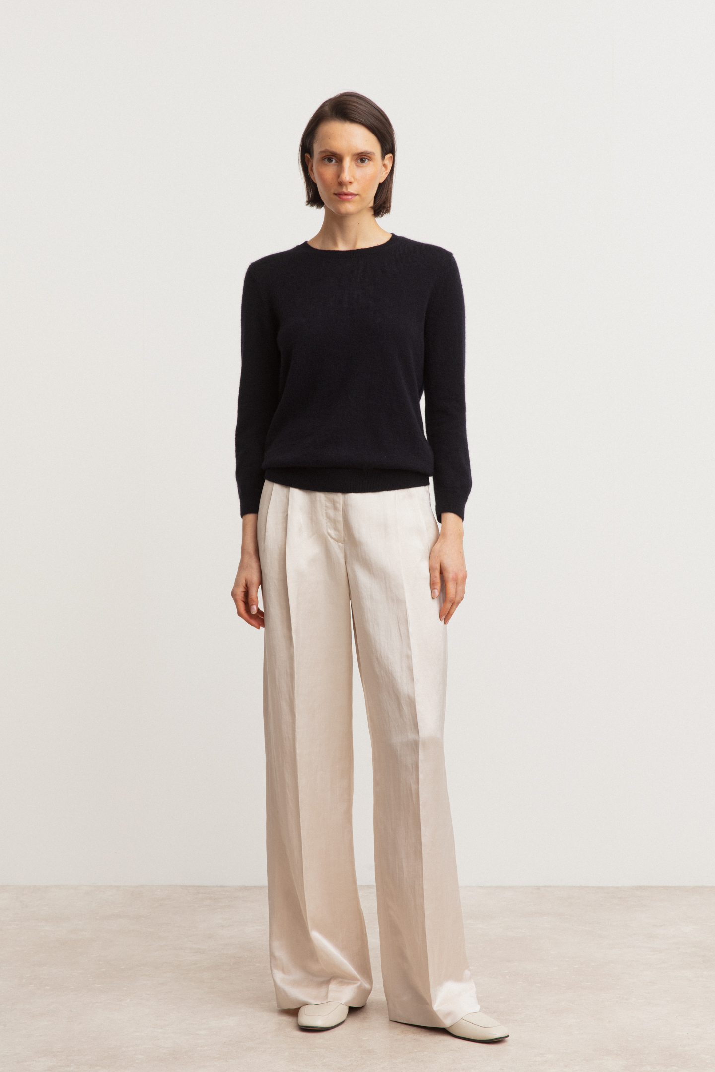 Cashmere-Silk Sweater