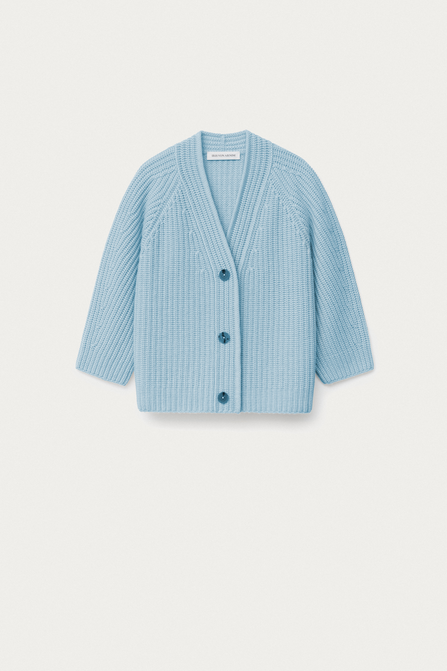 Stonewashed Cashmere Cardigan