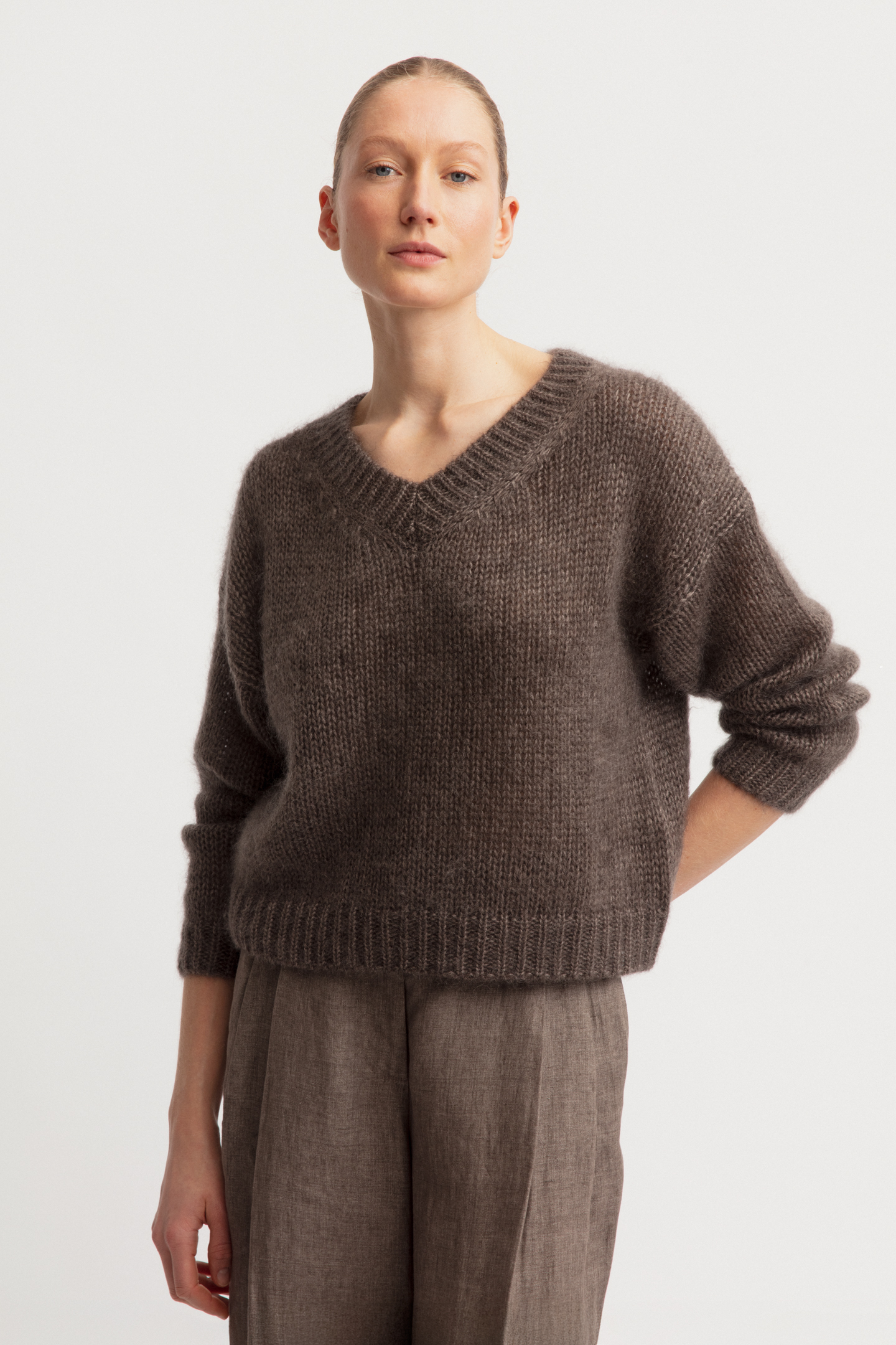 Mohair-Silk Sweater