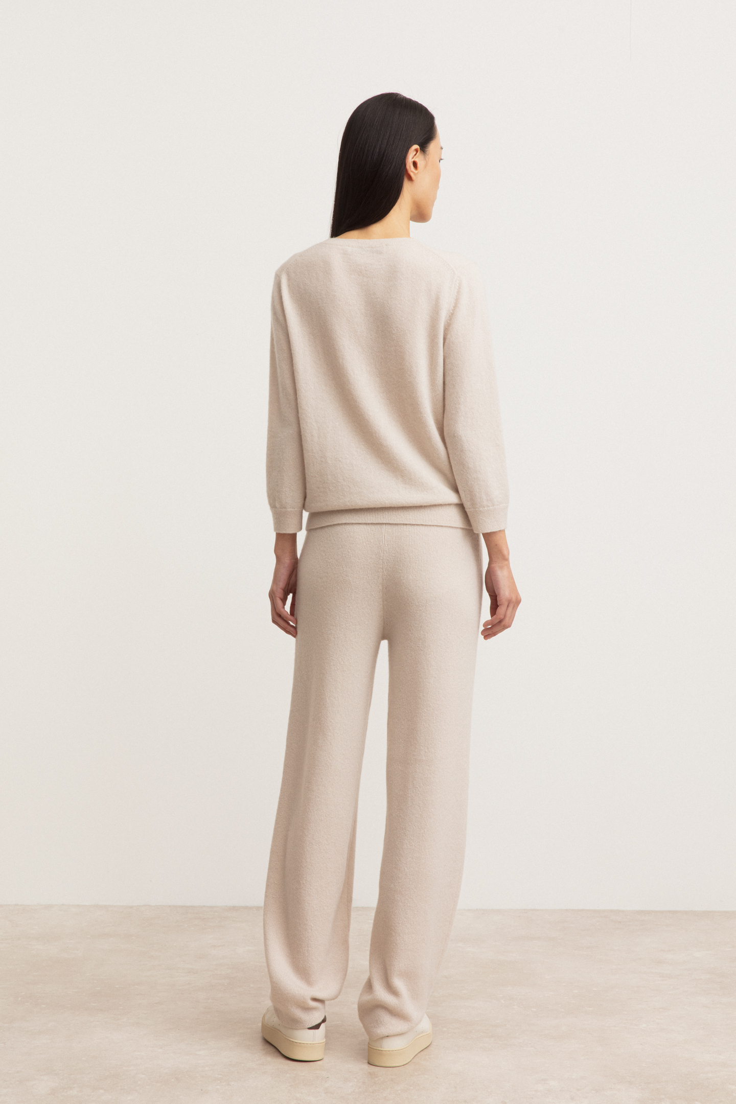 Cashmere-Silk Trousers