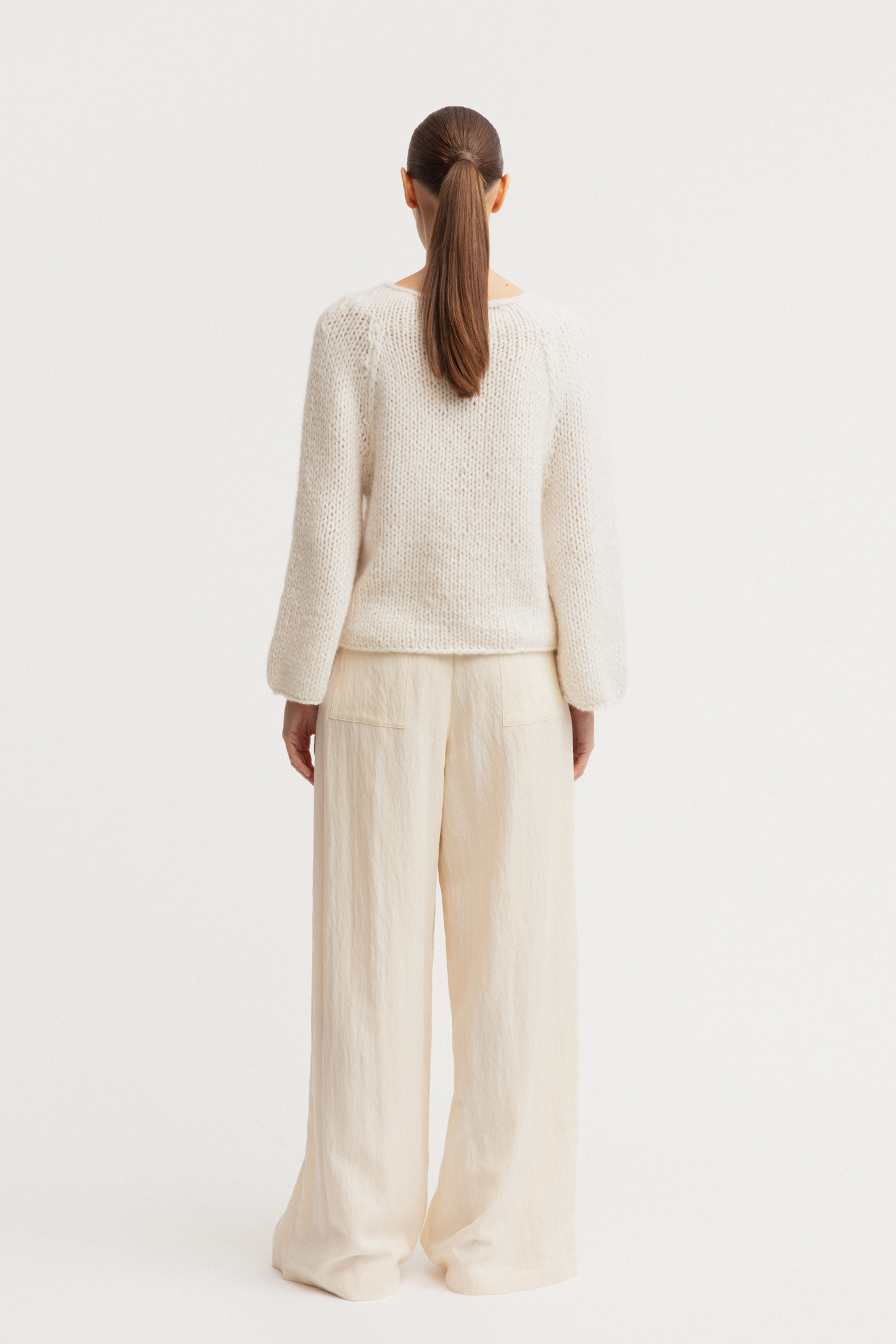 Cashmere-Baumwolle Pullover