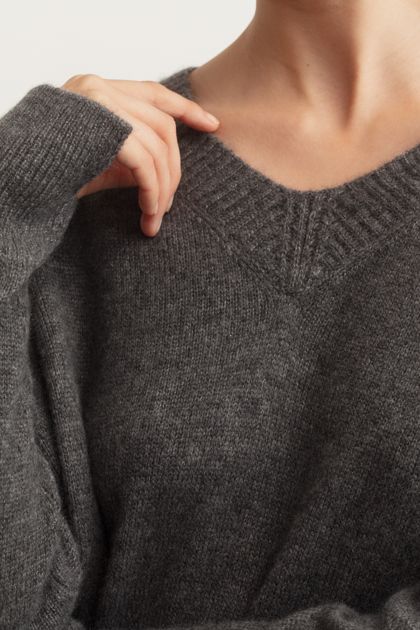 Cashmere-Seide Kleid