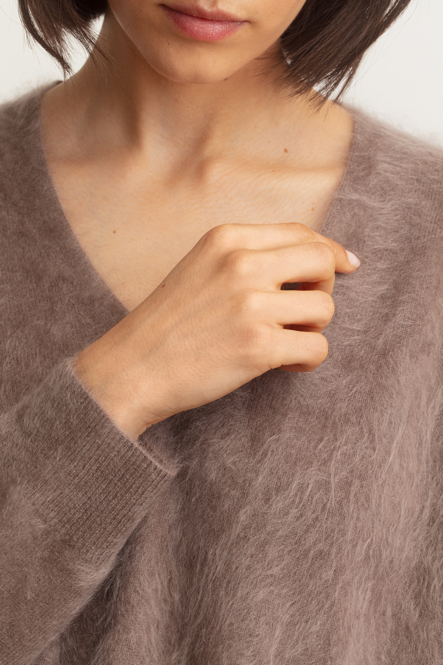 Brushed Cashmere Sweater