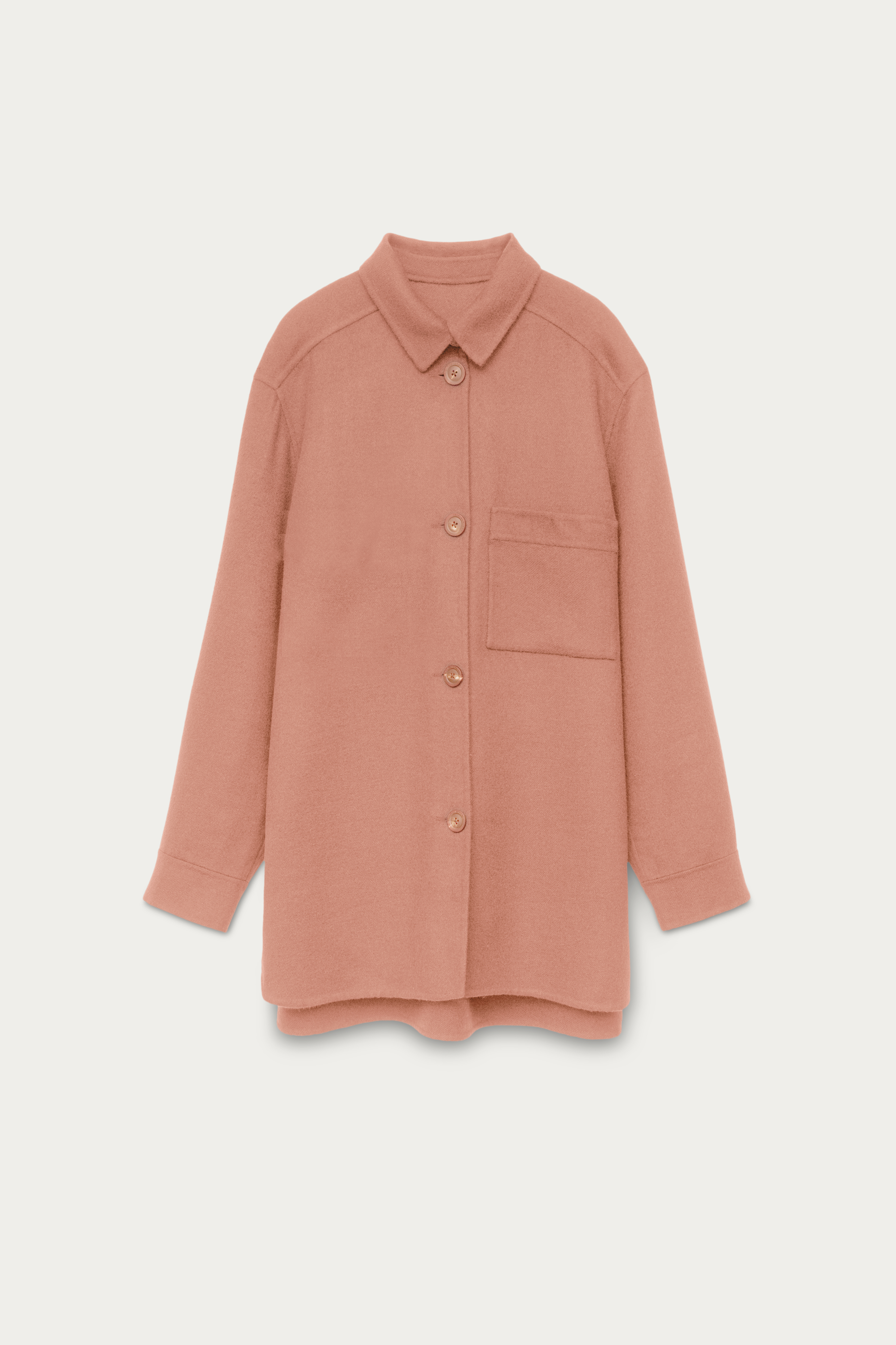 Doubleface Hemdjacke