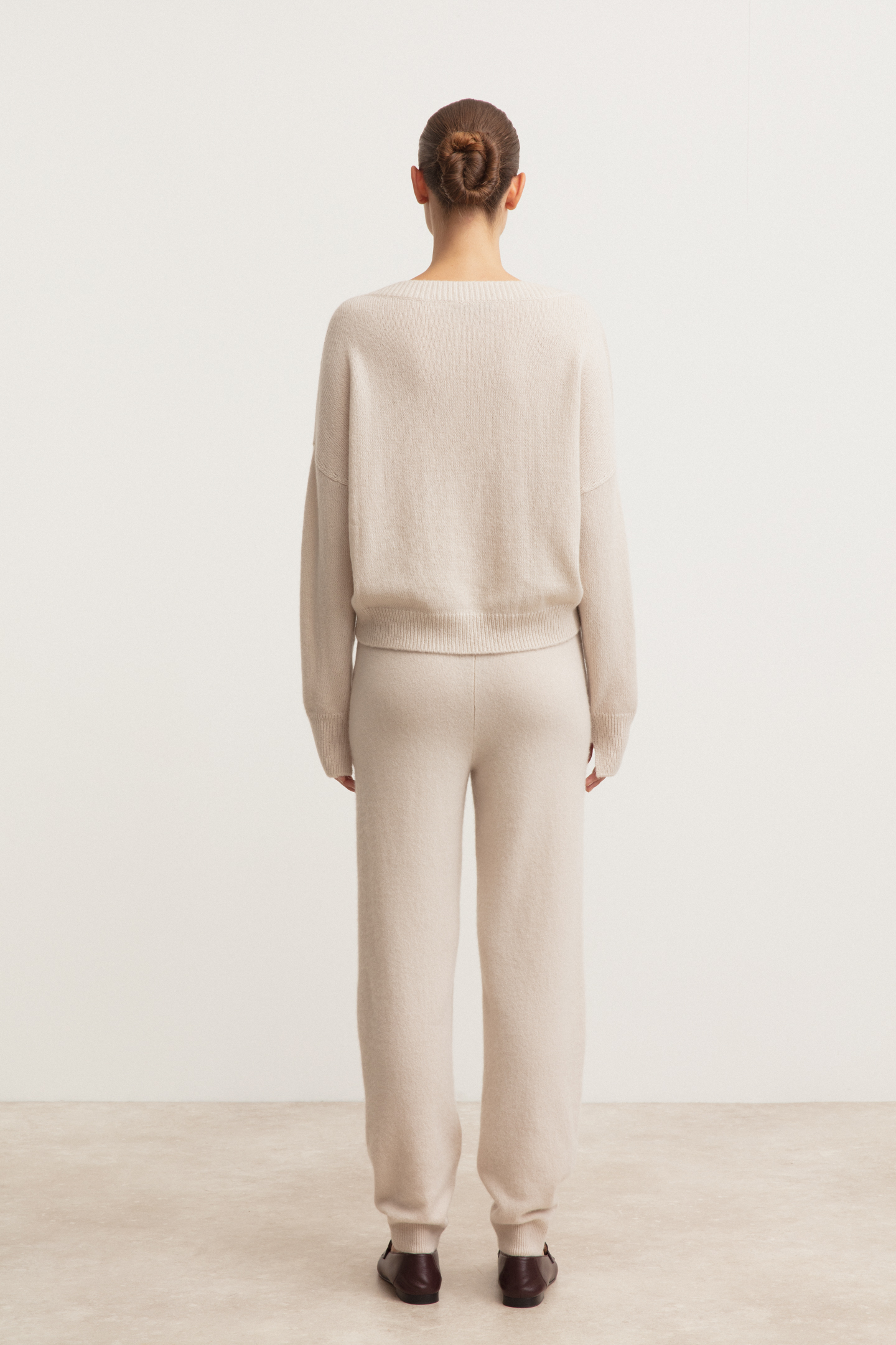 Cashmere-Silk Trousers