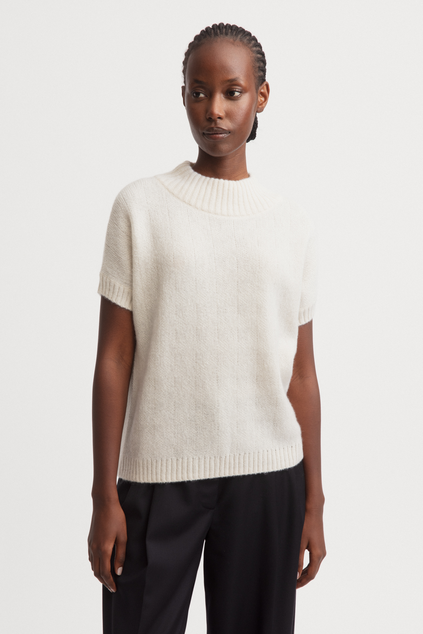 Cashmere-Seide Top