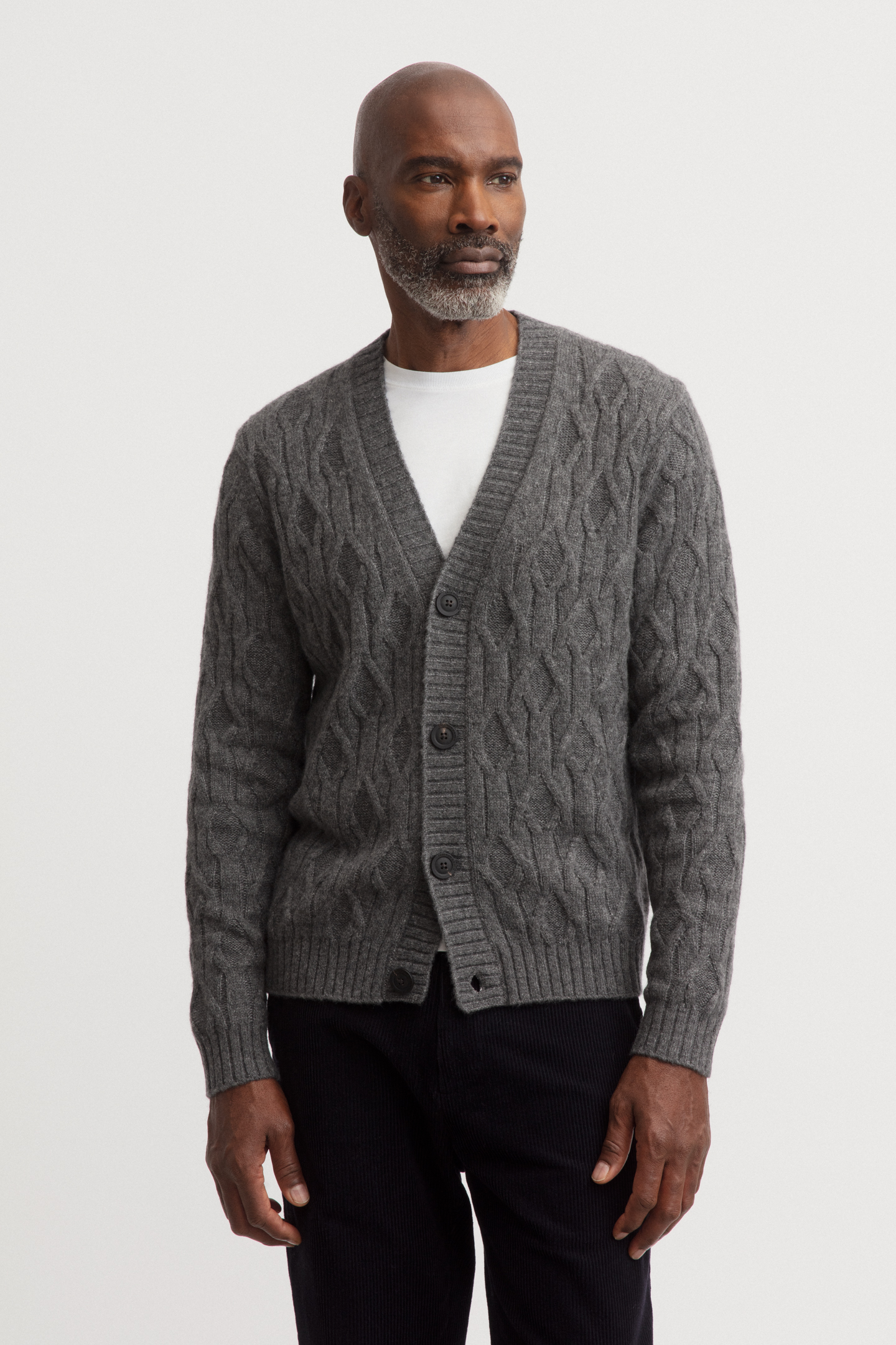 Cashmere-Seide Cardigan