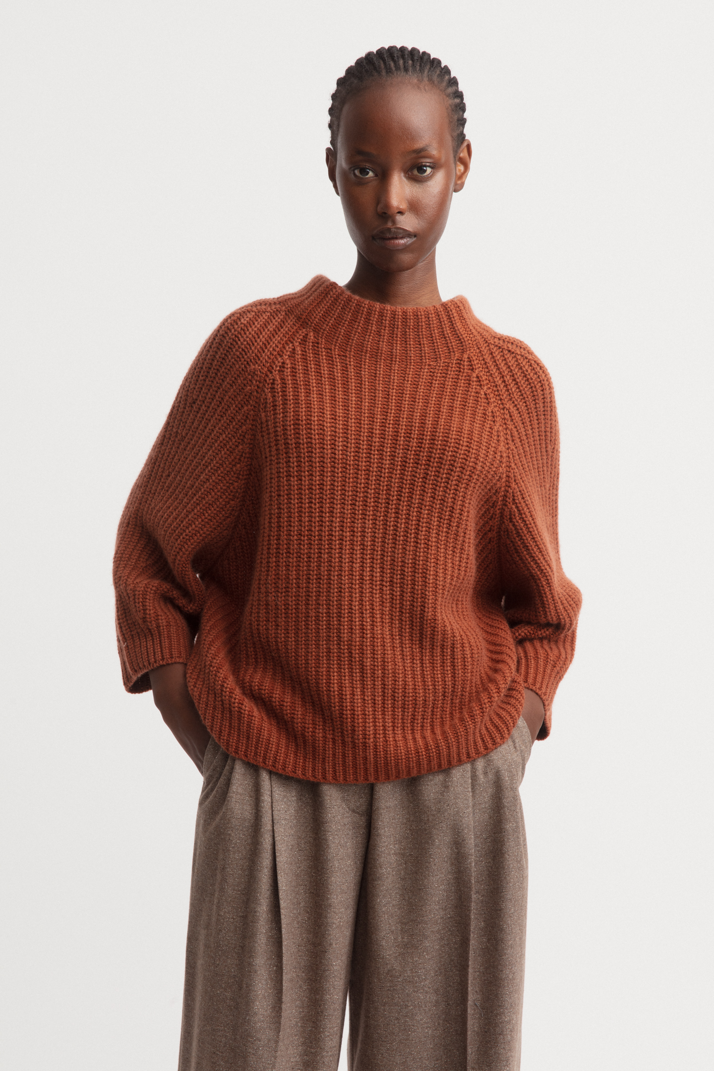 Stonewashed Cashmere Pullover