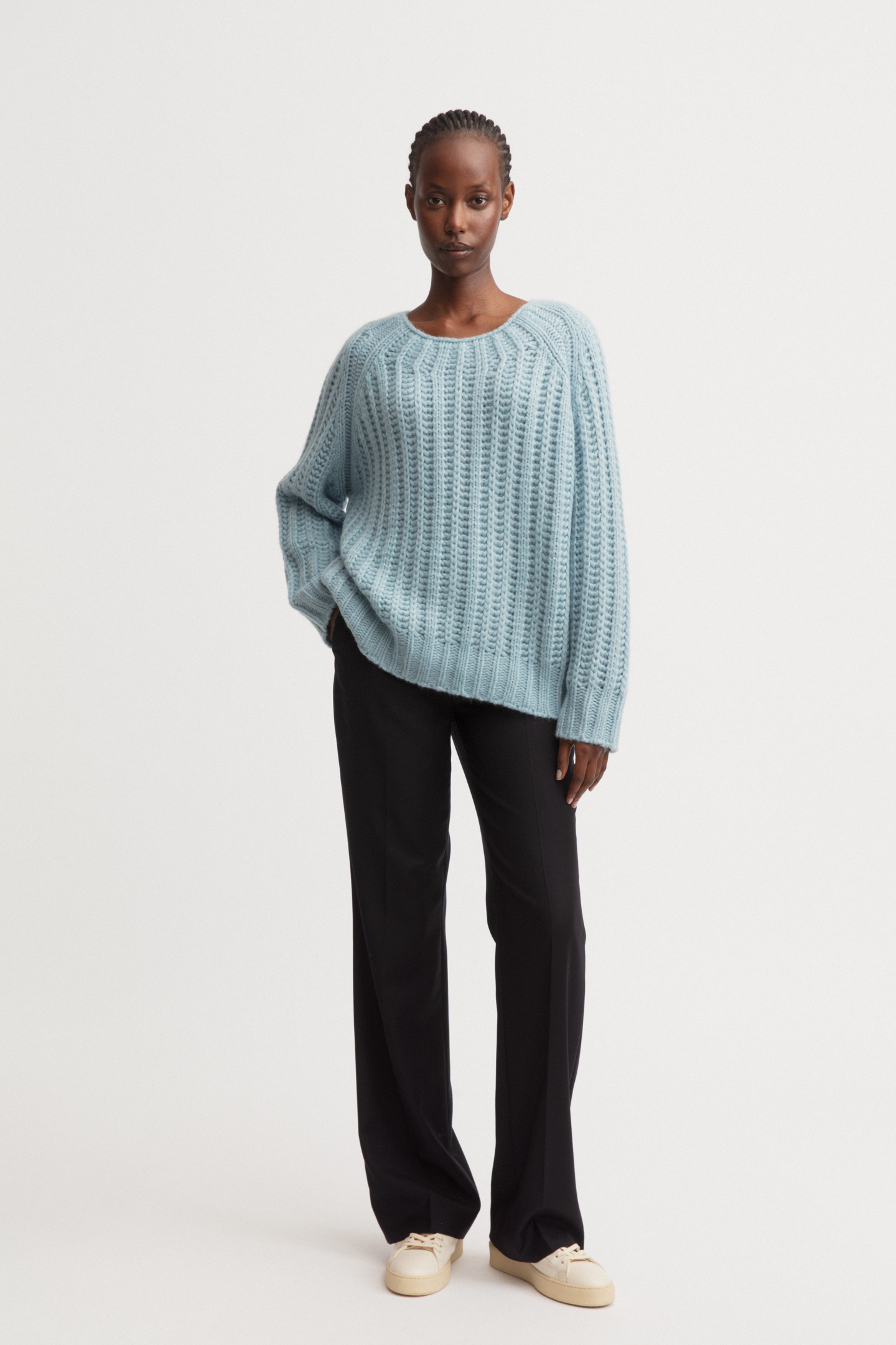 Cashmere-Silk Sweater