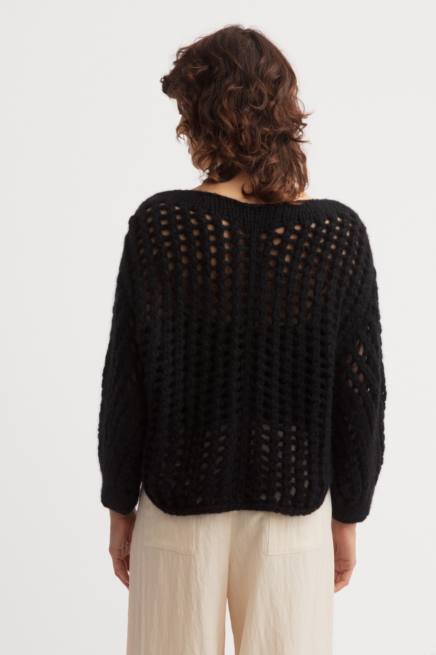 Cashmere-Baumwolle Pullover