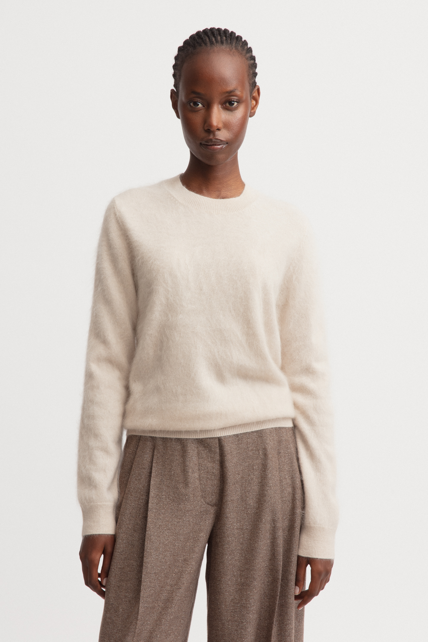 Brushed Cashmere Sweater