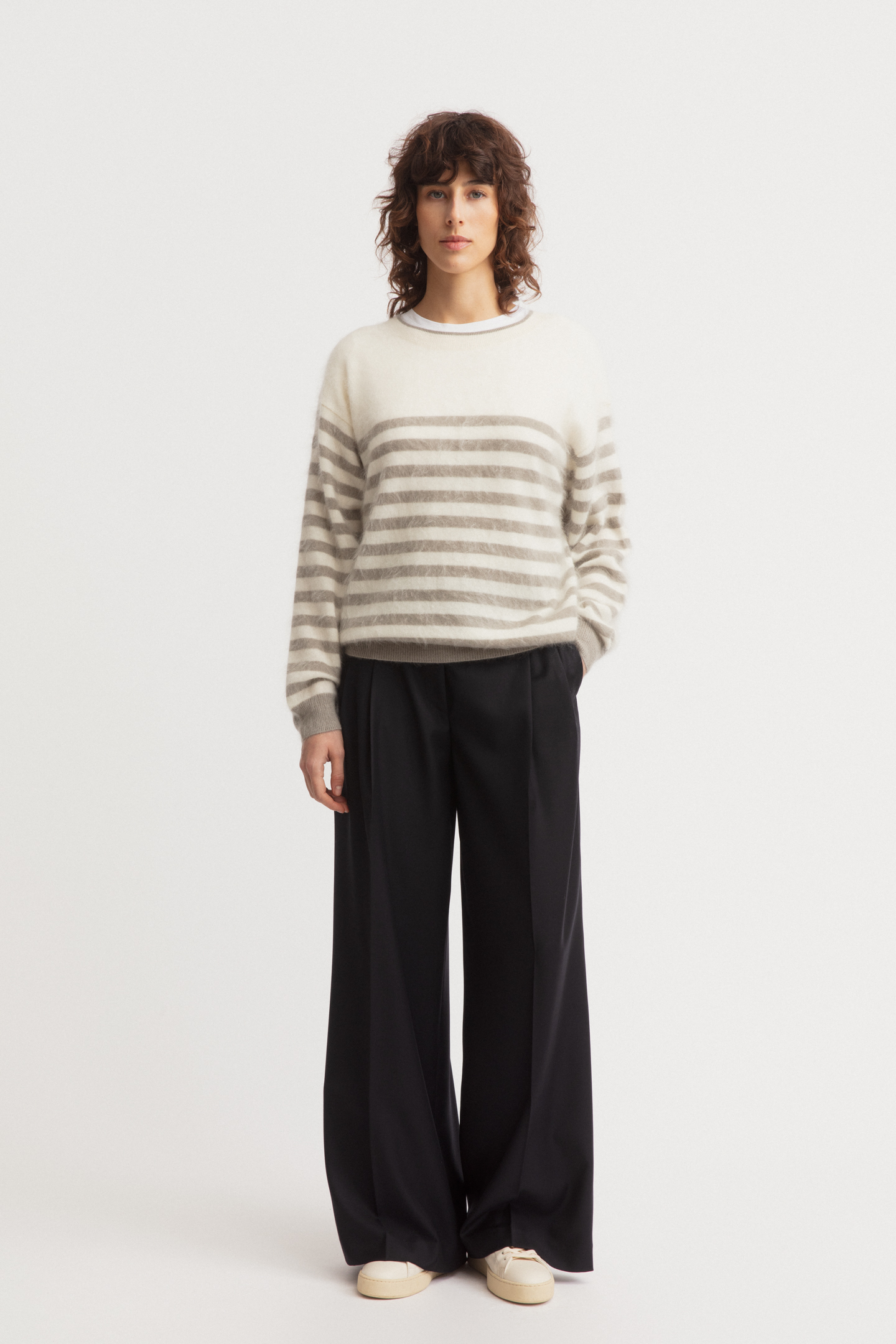 Brushed Cashmere Sweater