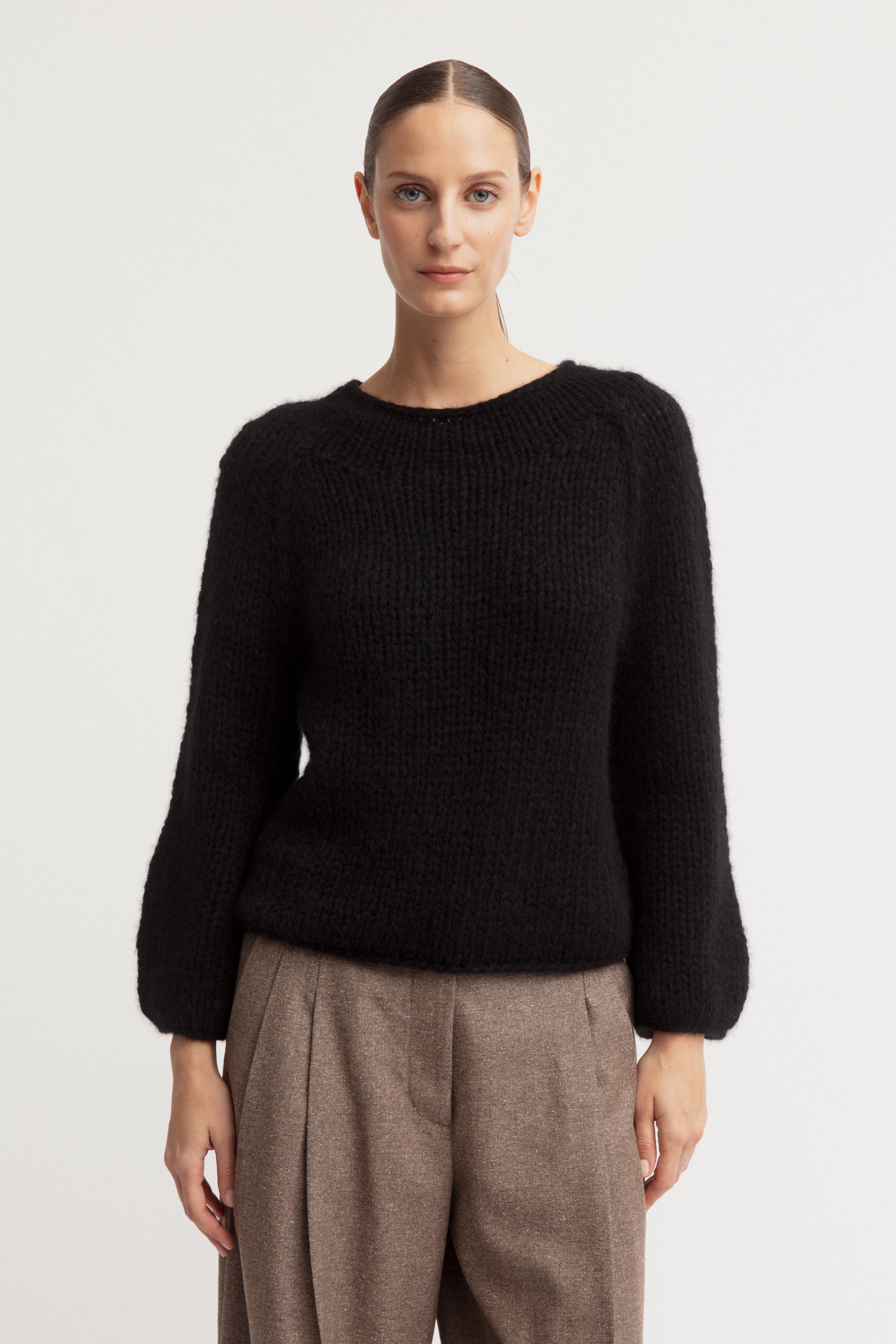 Cashmere-Baumwolle Pullover