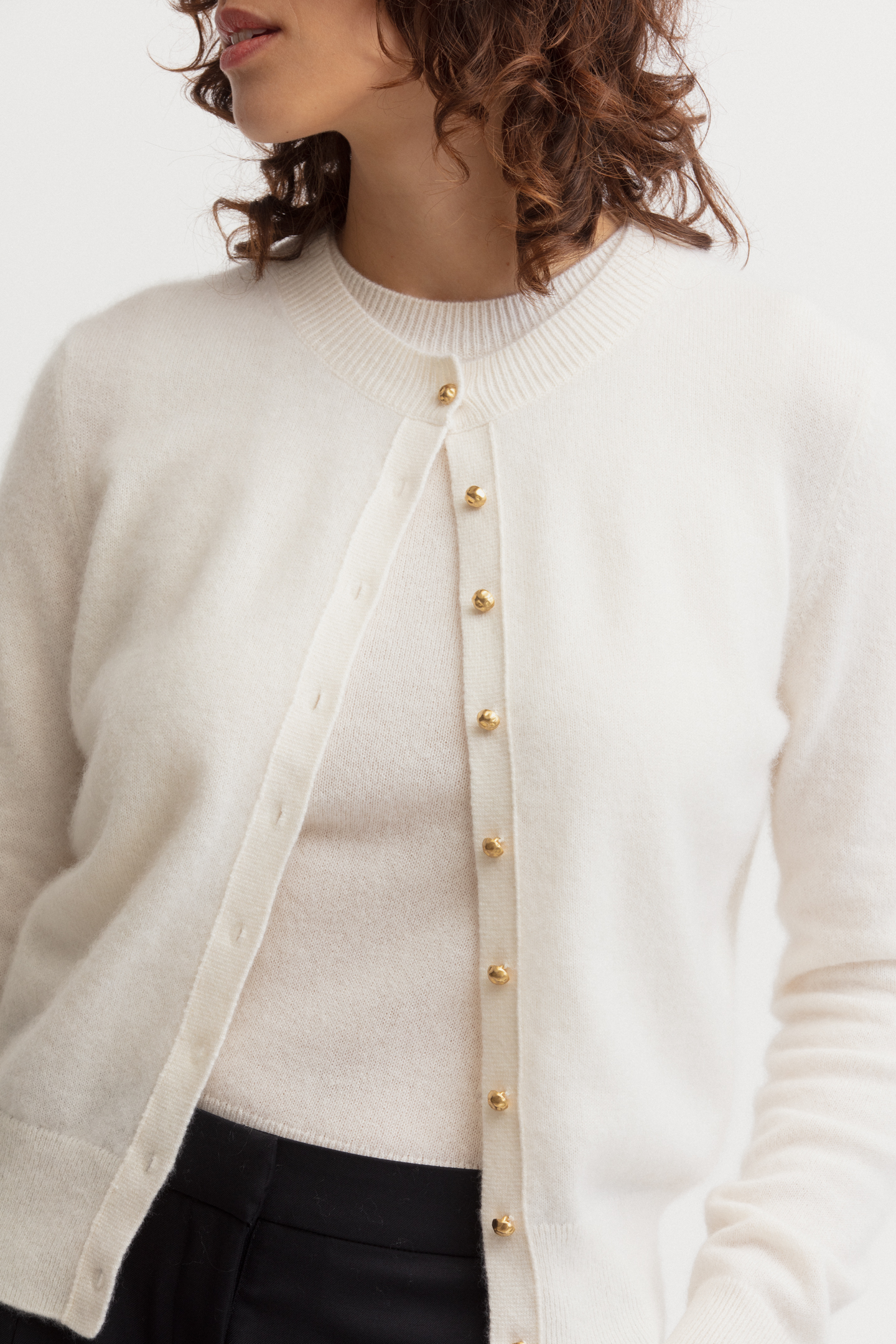 Cashmere-Cotton Twin Set