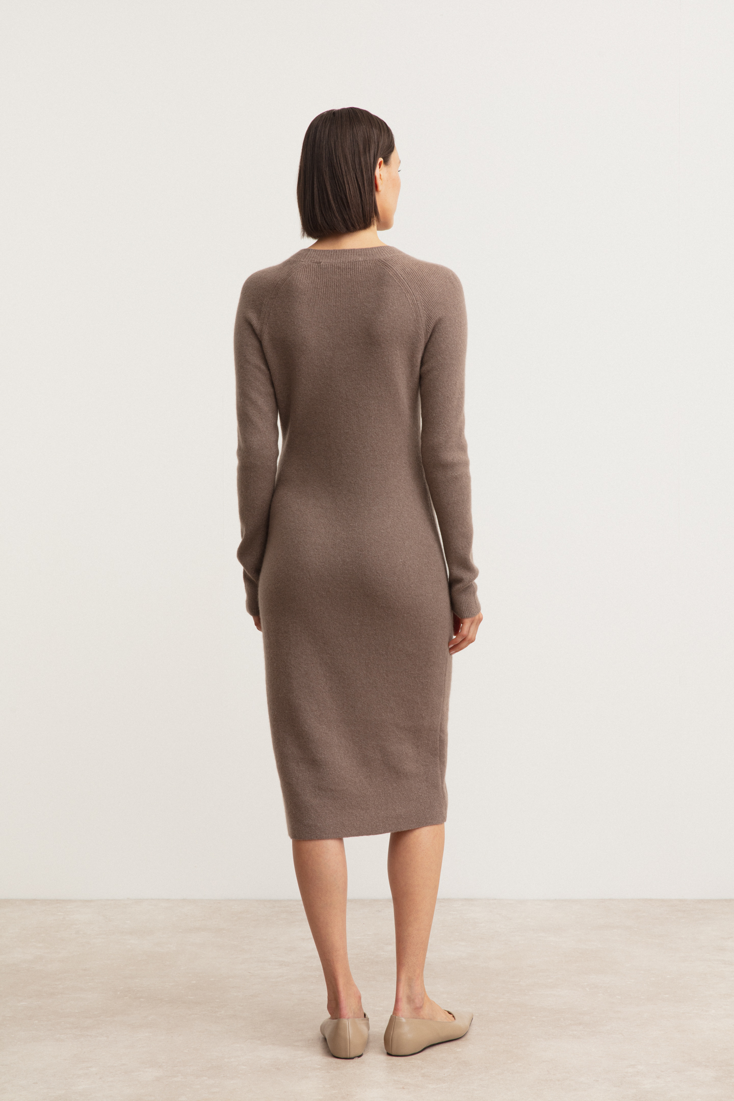 Cashmere-Seide Kleid