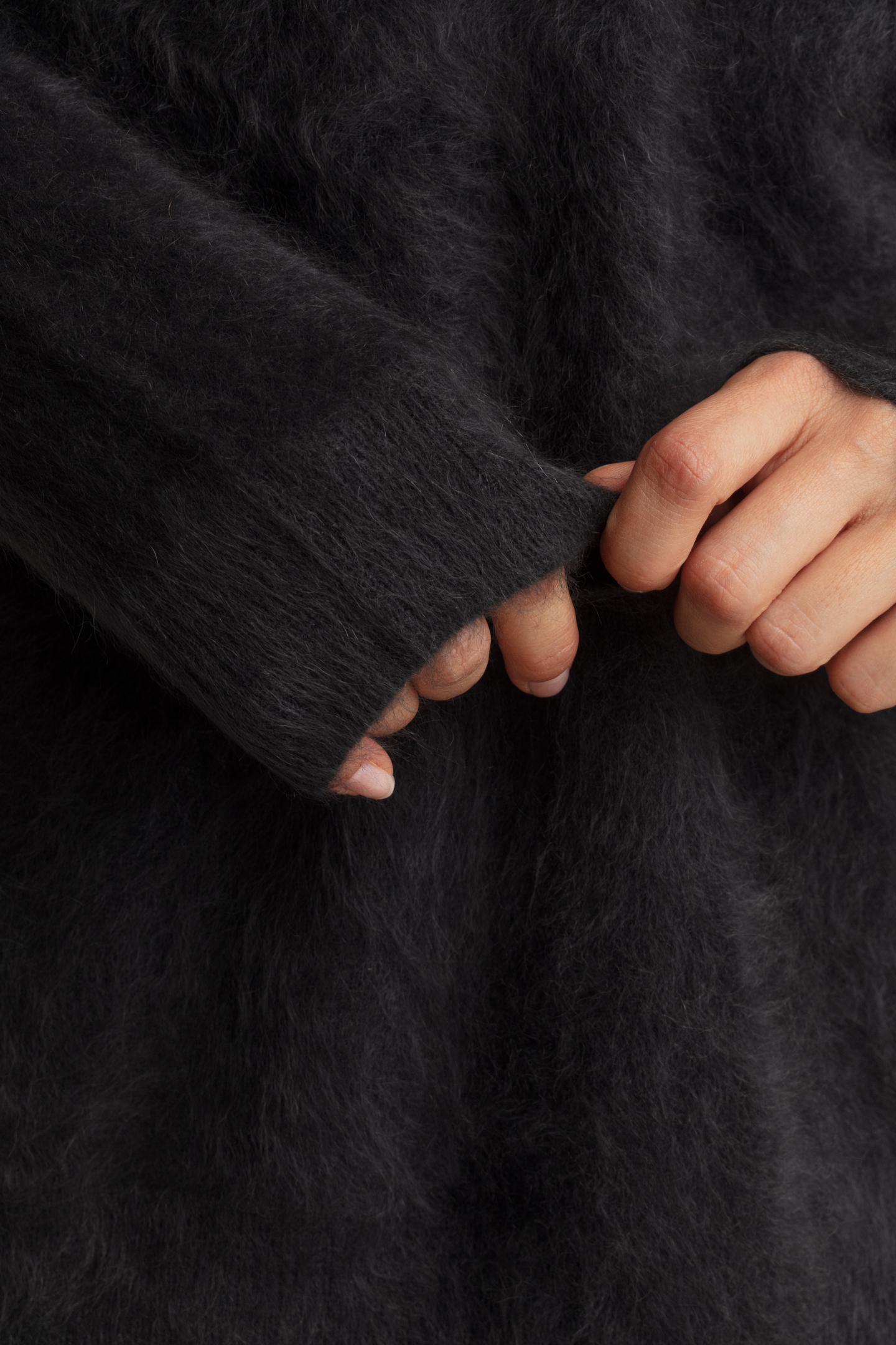 Brushed Cashmere Pullover