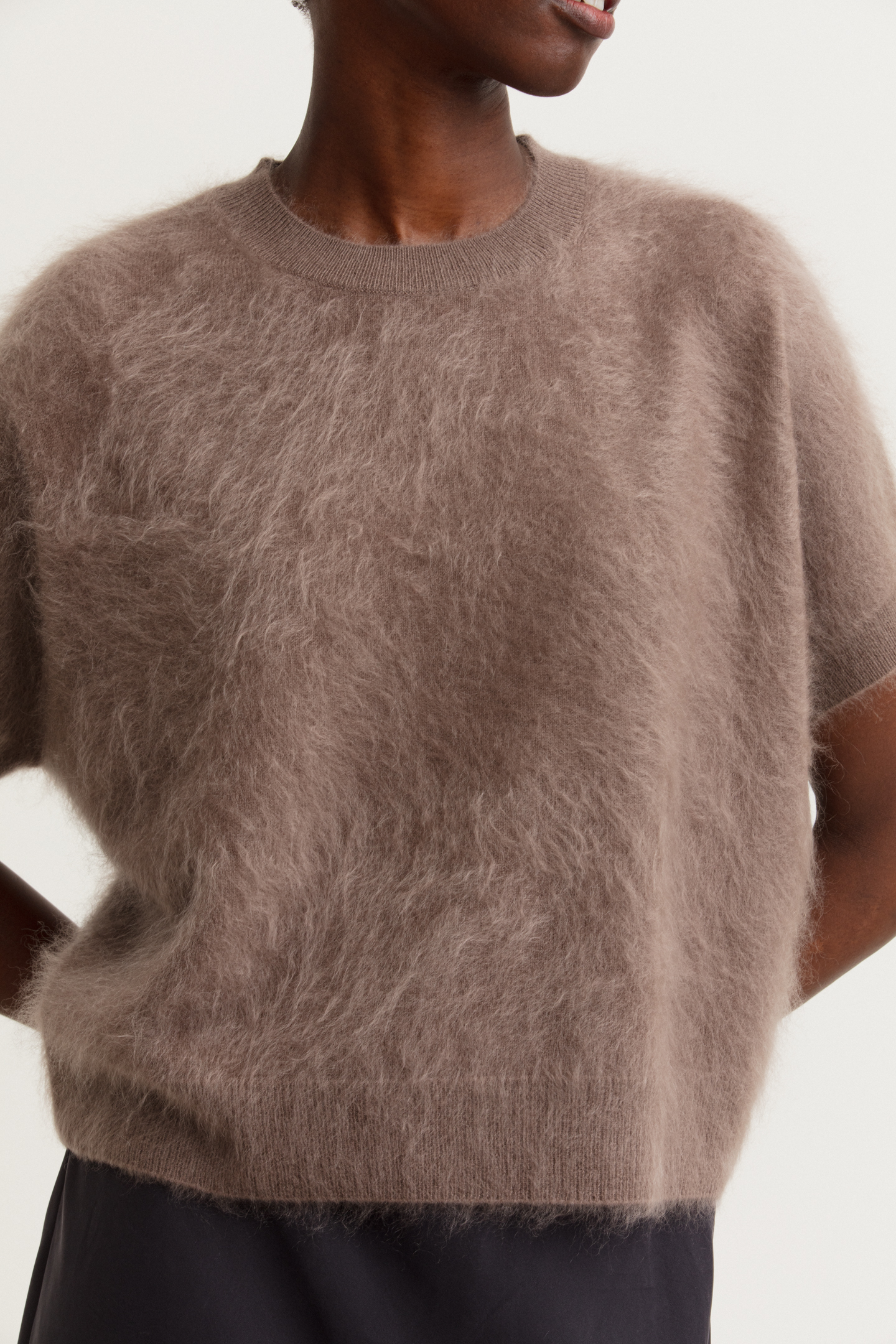 Brushed Cashmere Sweater