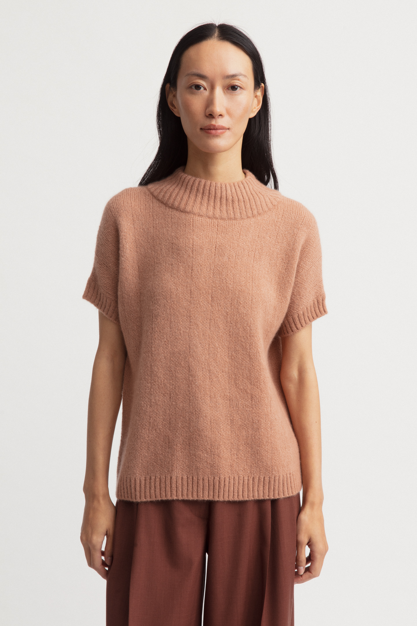 Cashmere-Seide Top