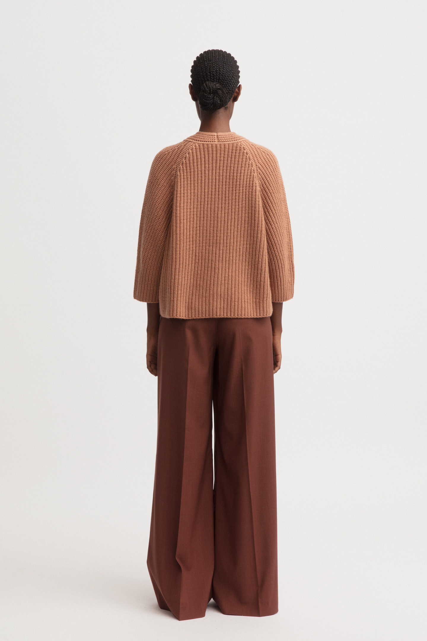 Stonewashed Cashmere Cardigan