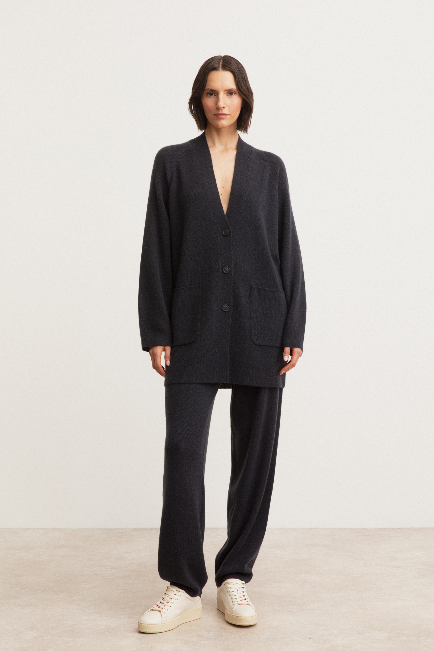 Cashmere-Silk Cardigan