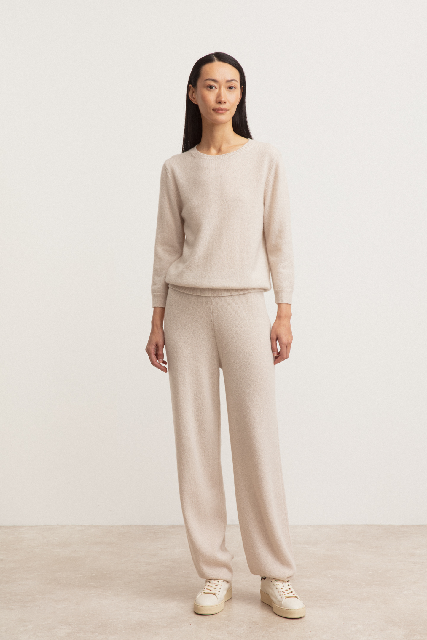 Cashmere-Silk Trousers