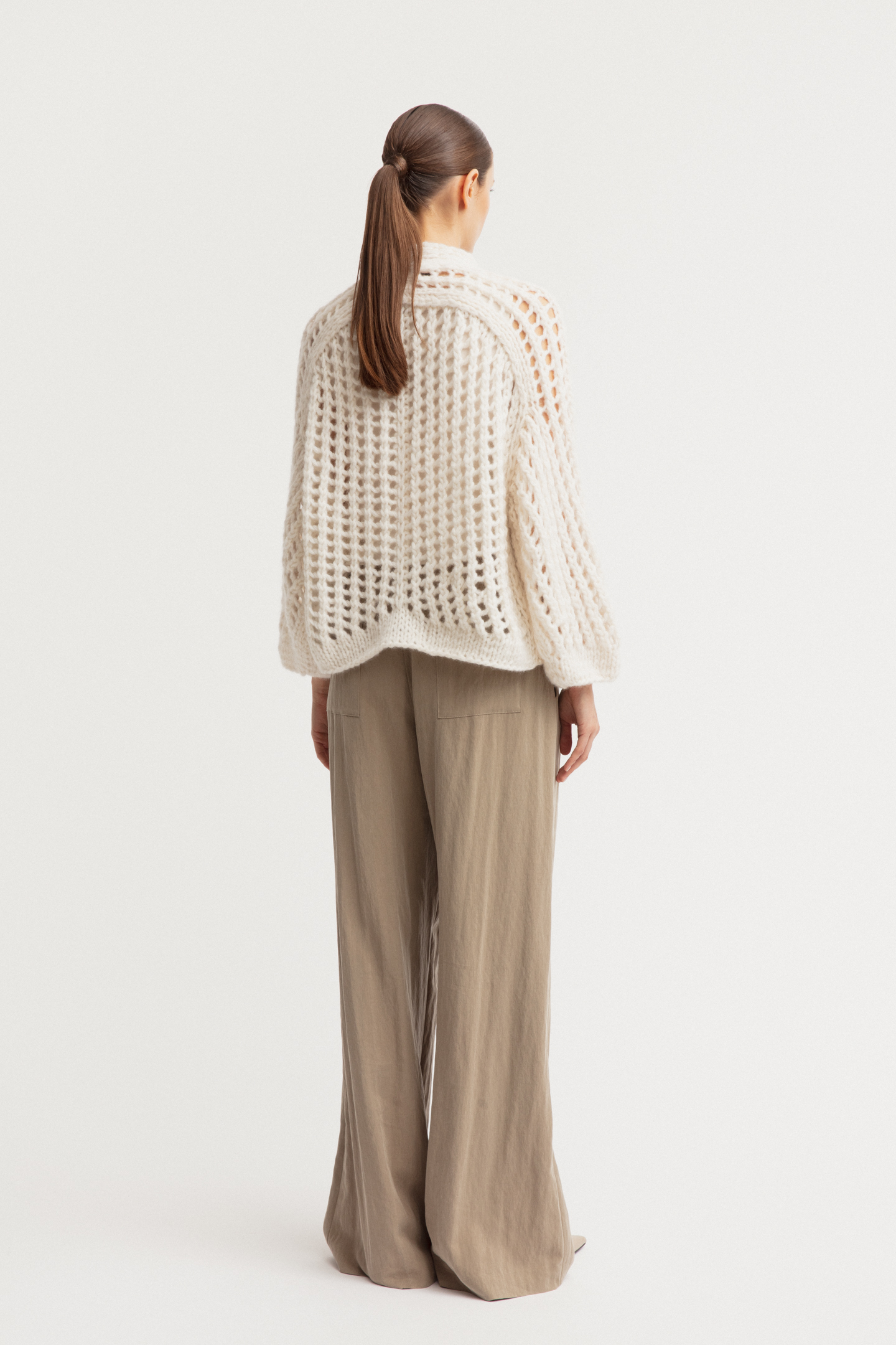 Cashmere-Cotton Cardigan