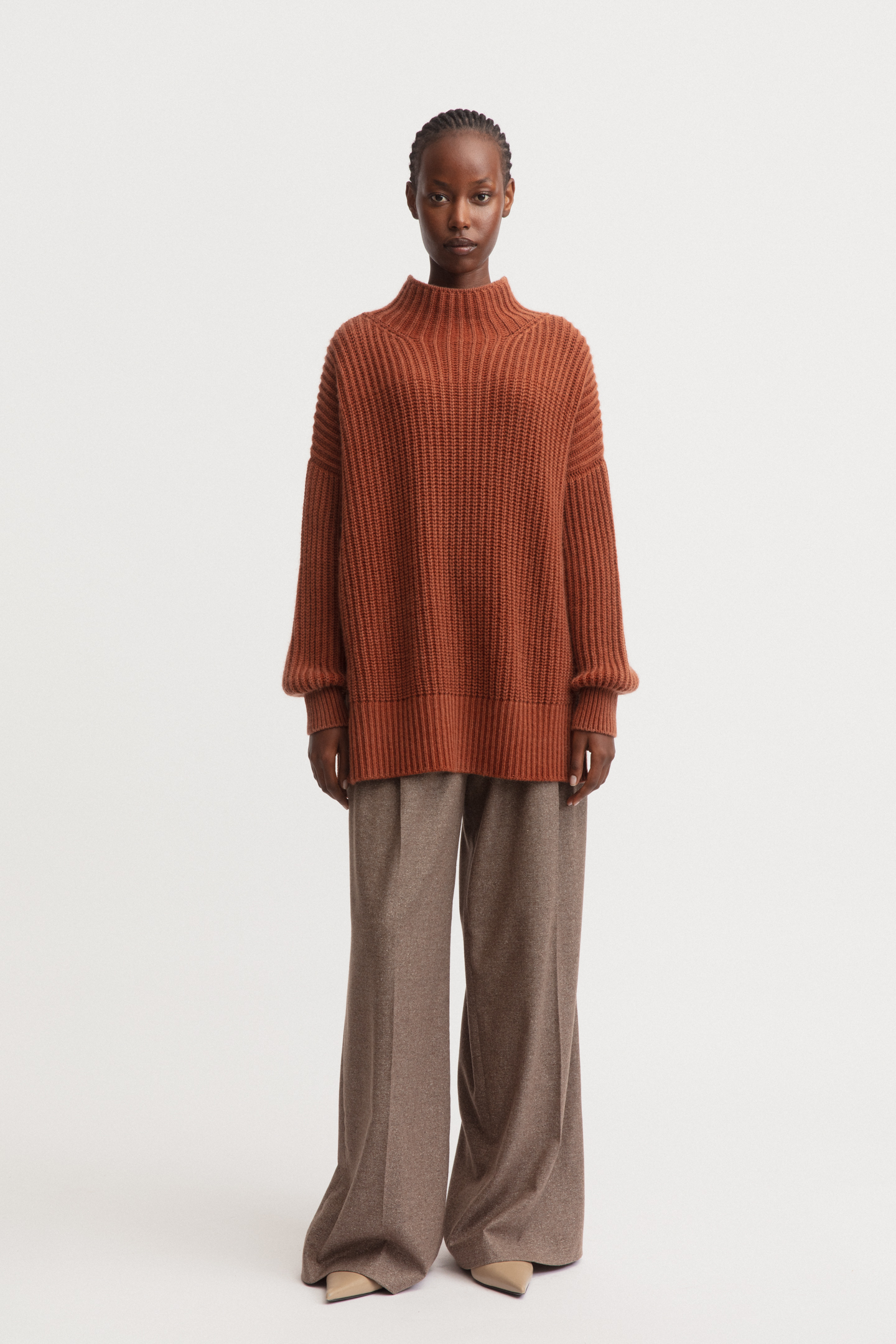 Stonewashed Cashmere Pullover