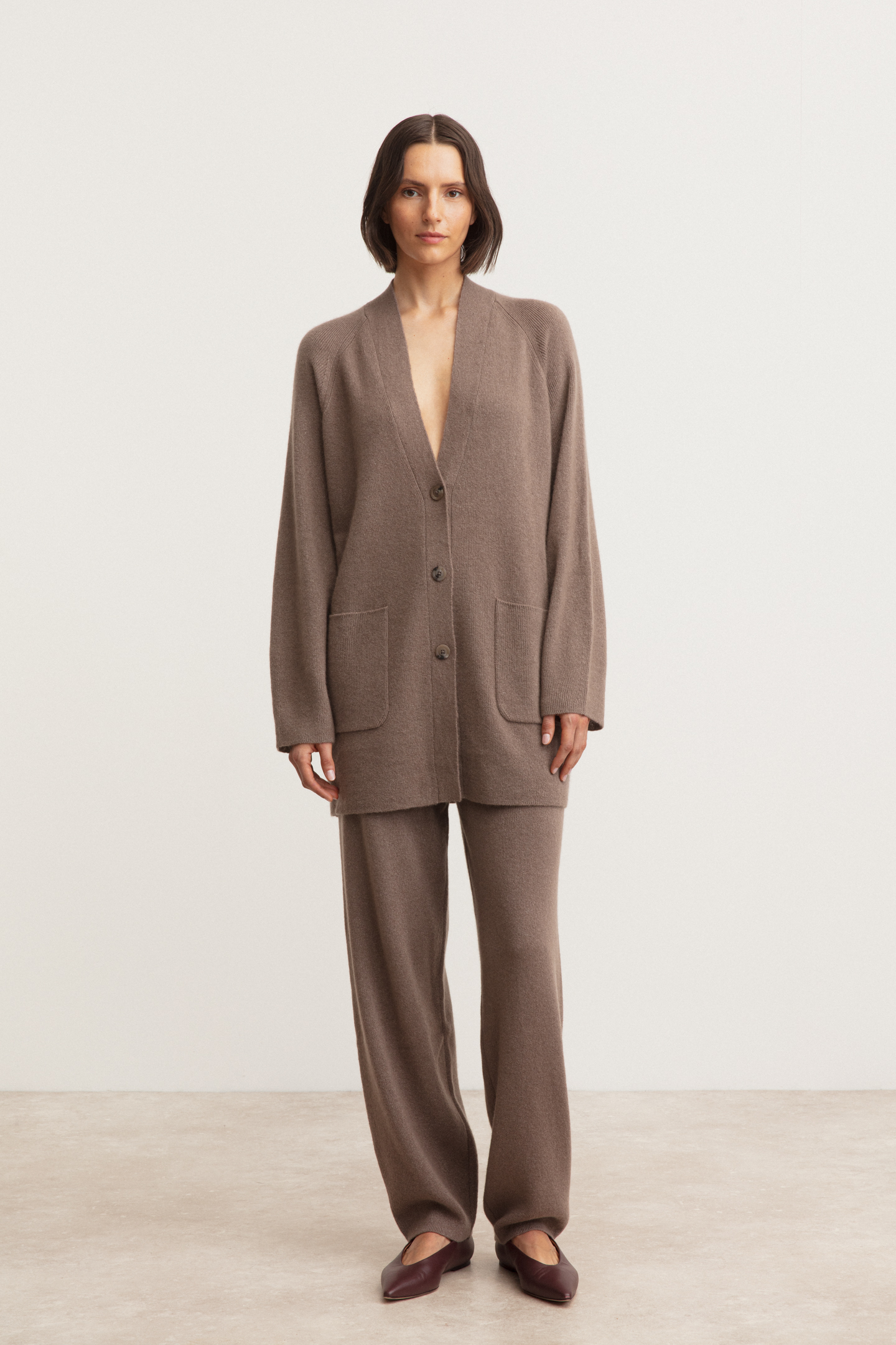 Cashmere-Silk Cardigan