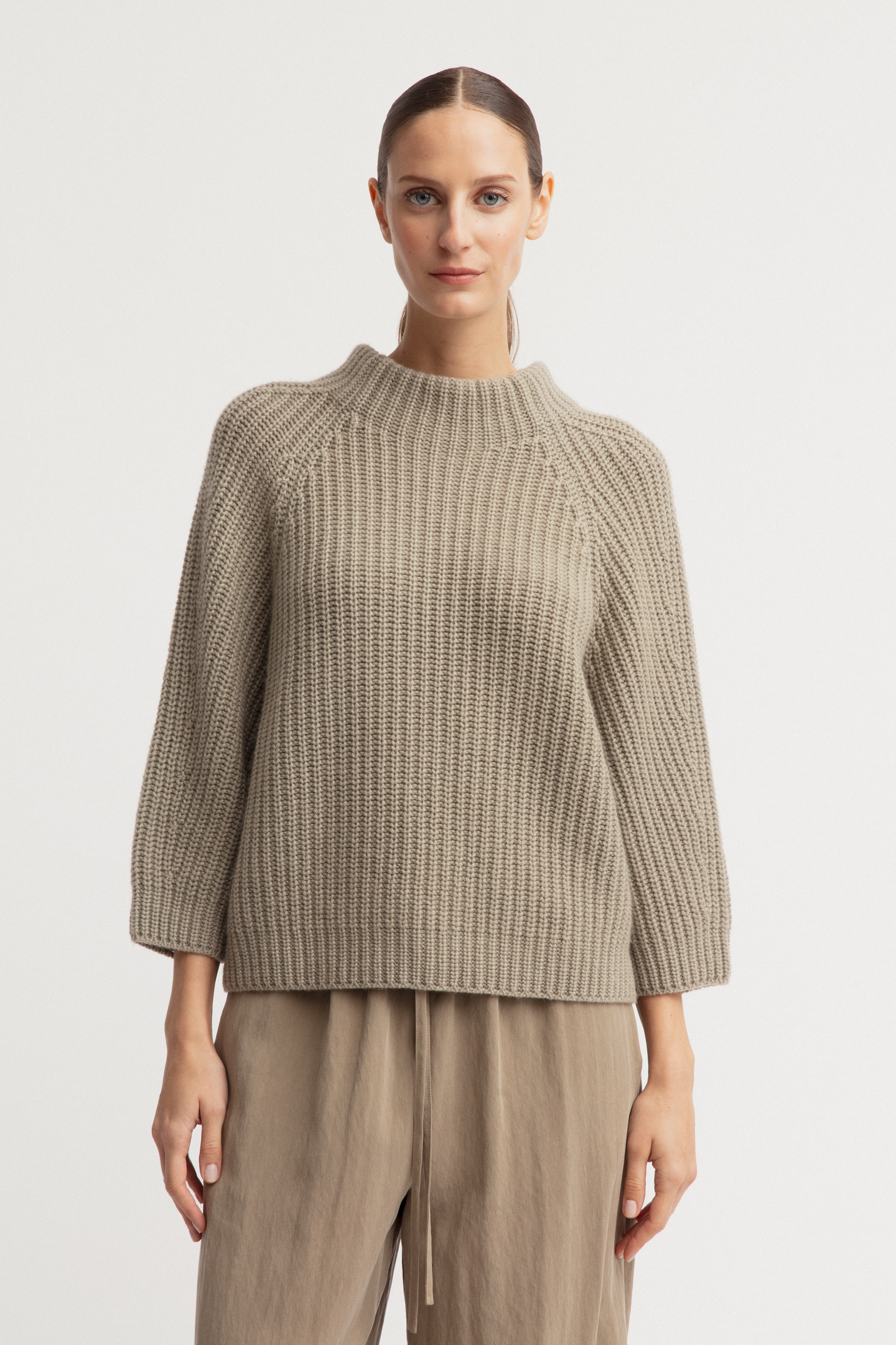Stonewashed Cashmere Pullover