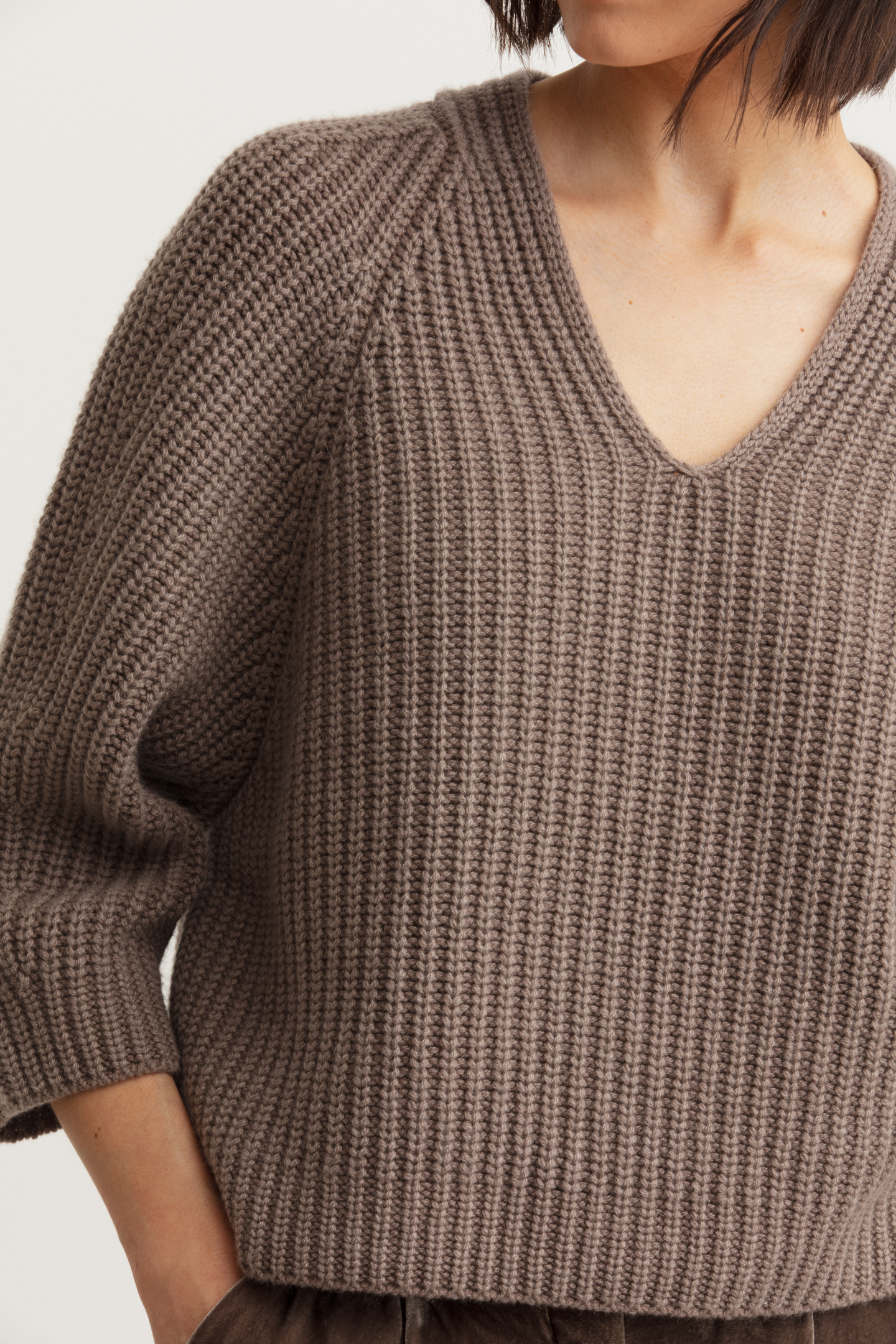 Stonewashed Cashmere Pullover