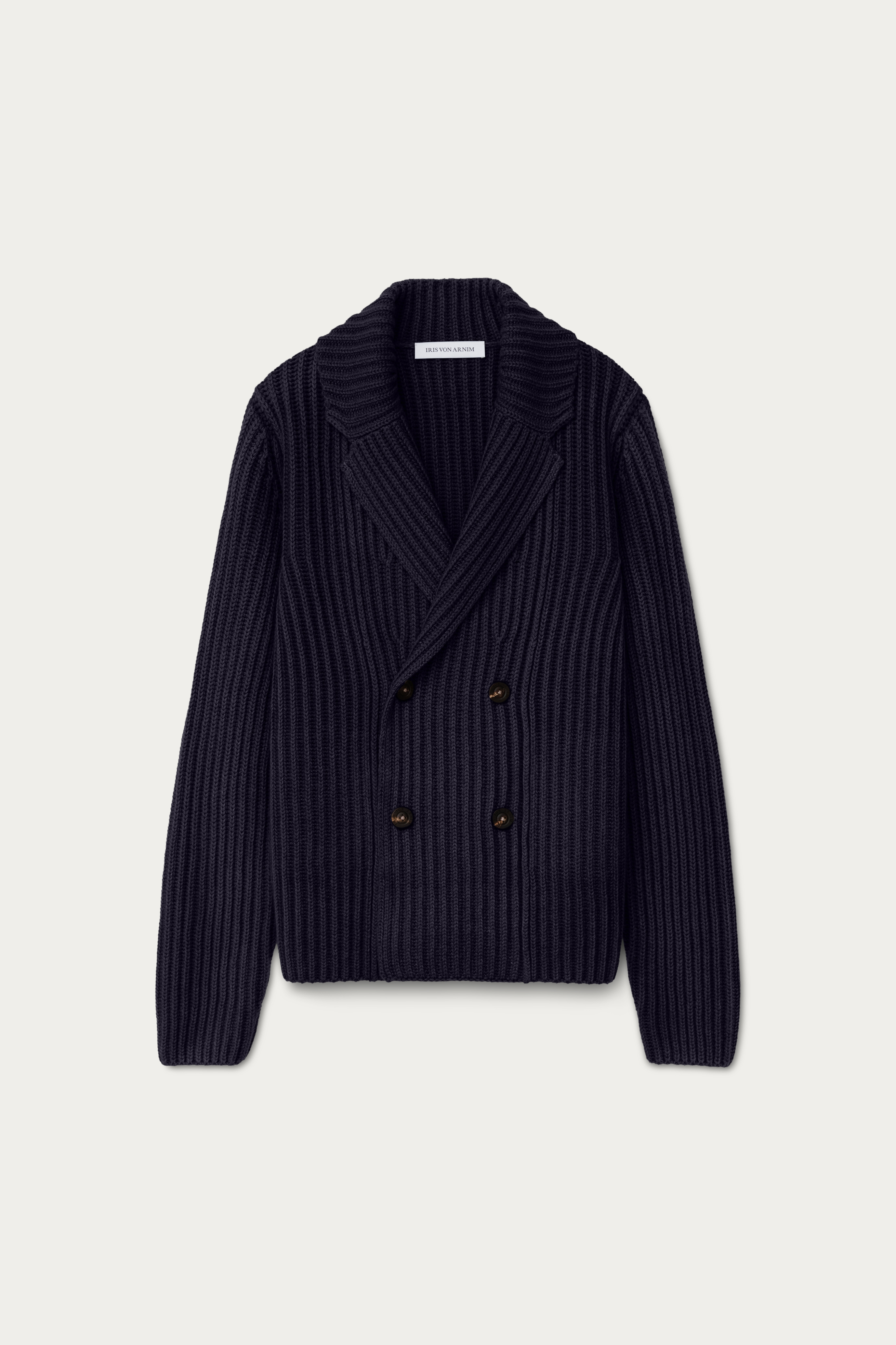 Stonewashed Cashmere Cardigan