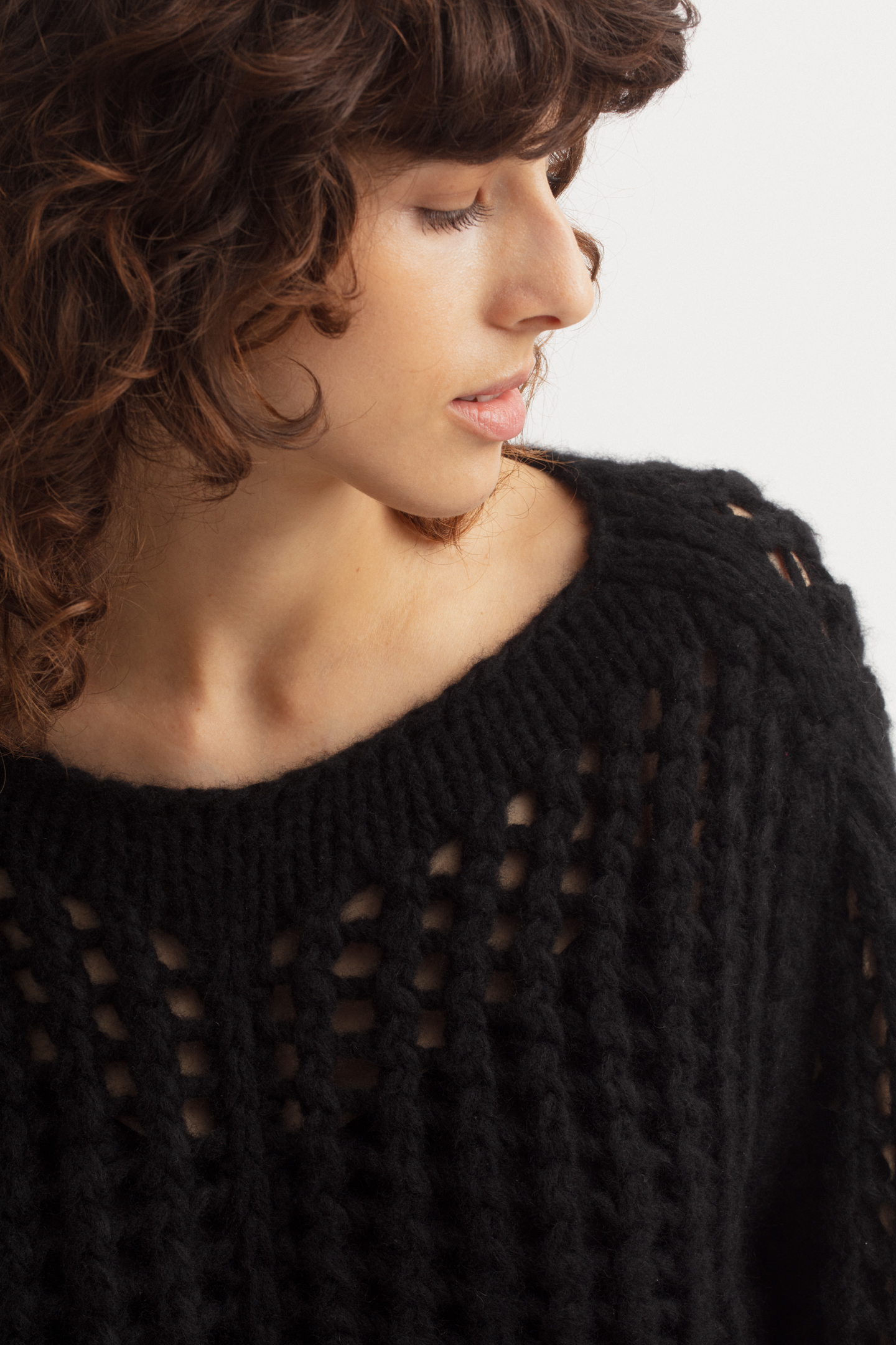Cashmere-Baumwolle Pullover
