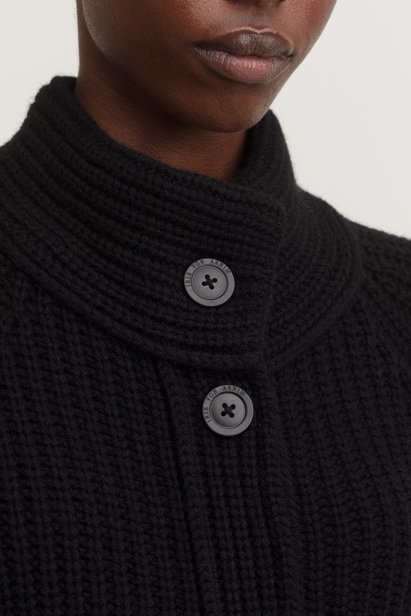 Stonewashed Cashmere Cardigan