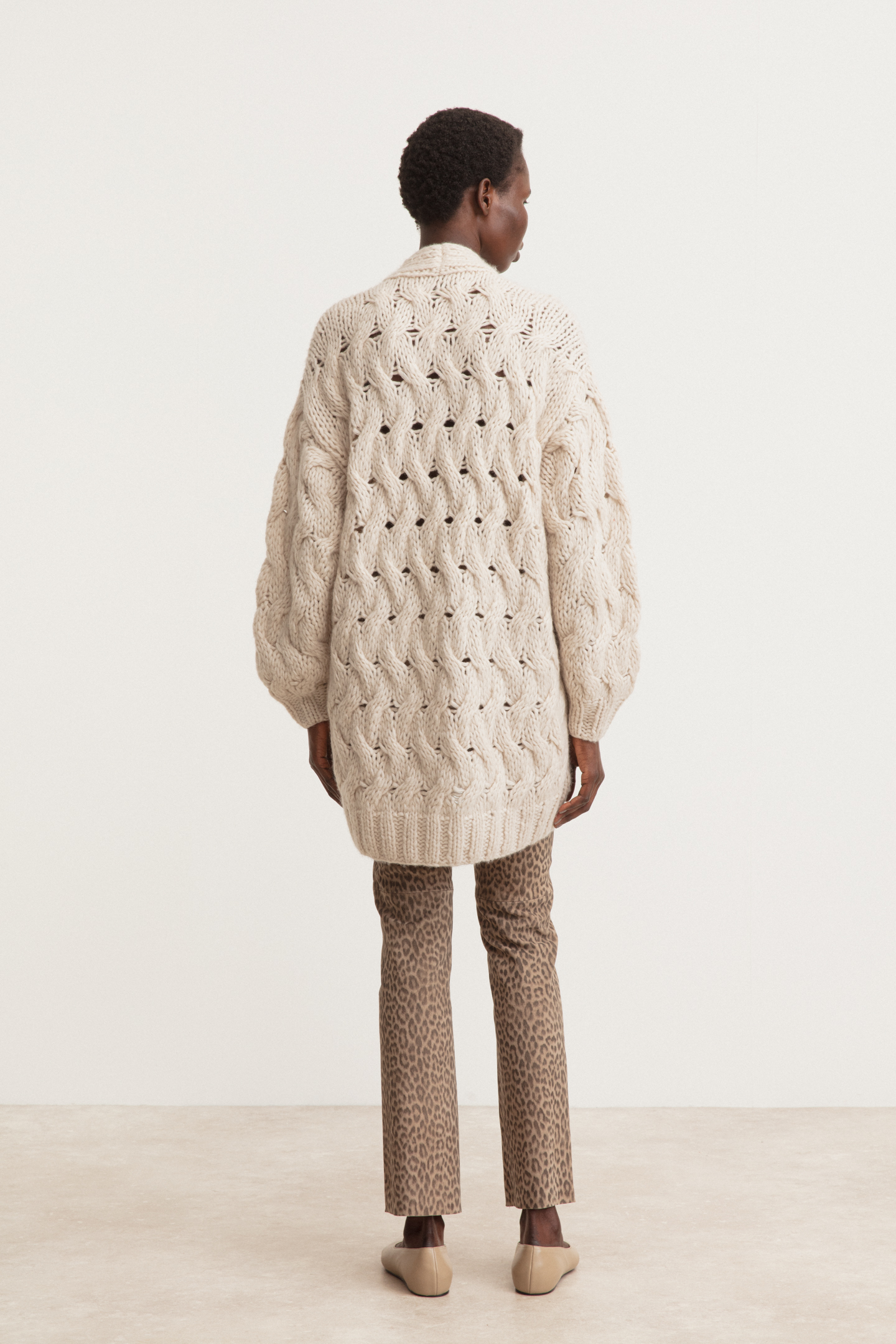 Cashmere-Seide Mantel