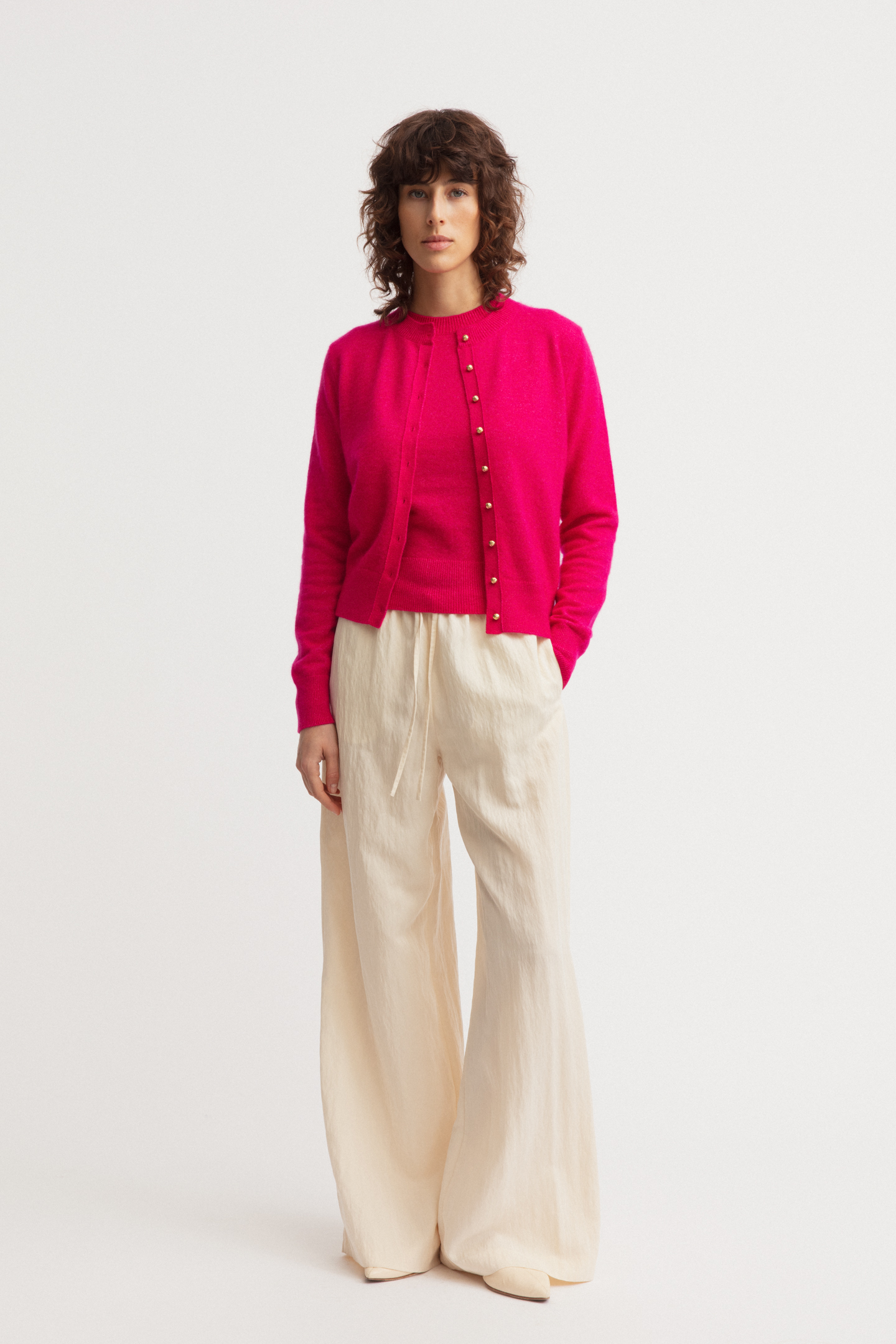 Cashmere-Cotton Twin Set