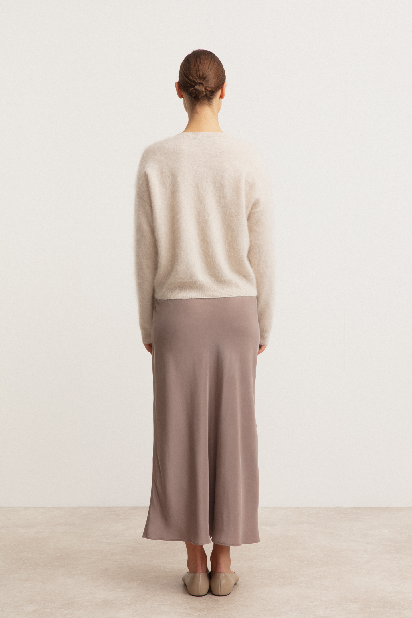 Brushed Cashmere Cardigan