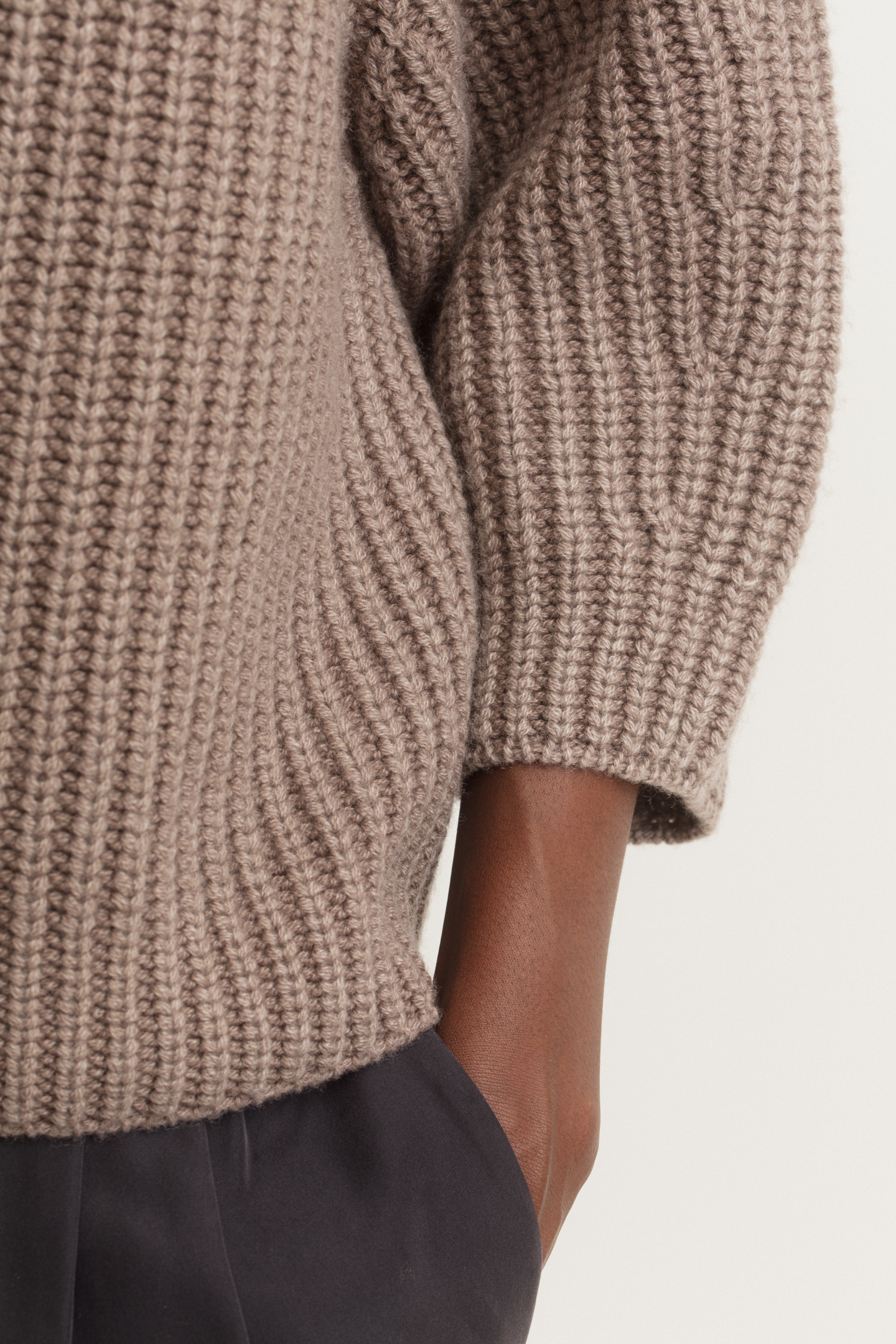 Stonewashed Cashmere Pullover