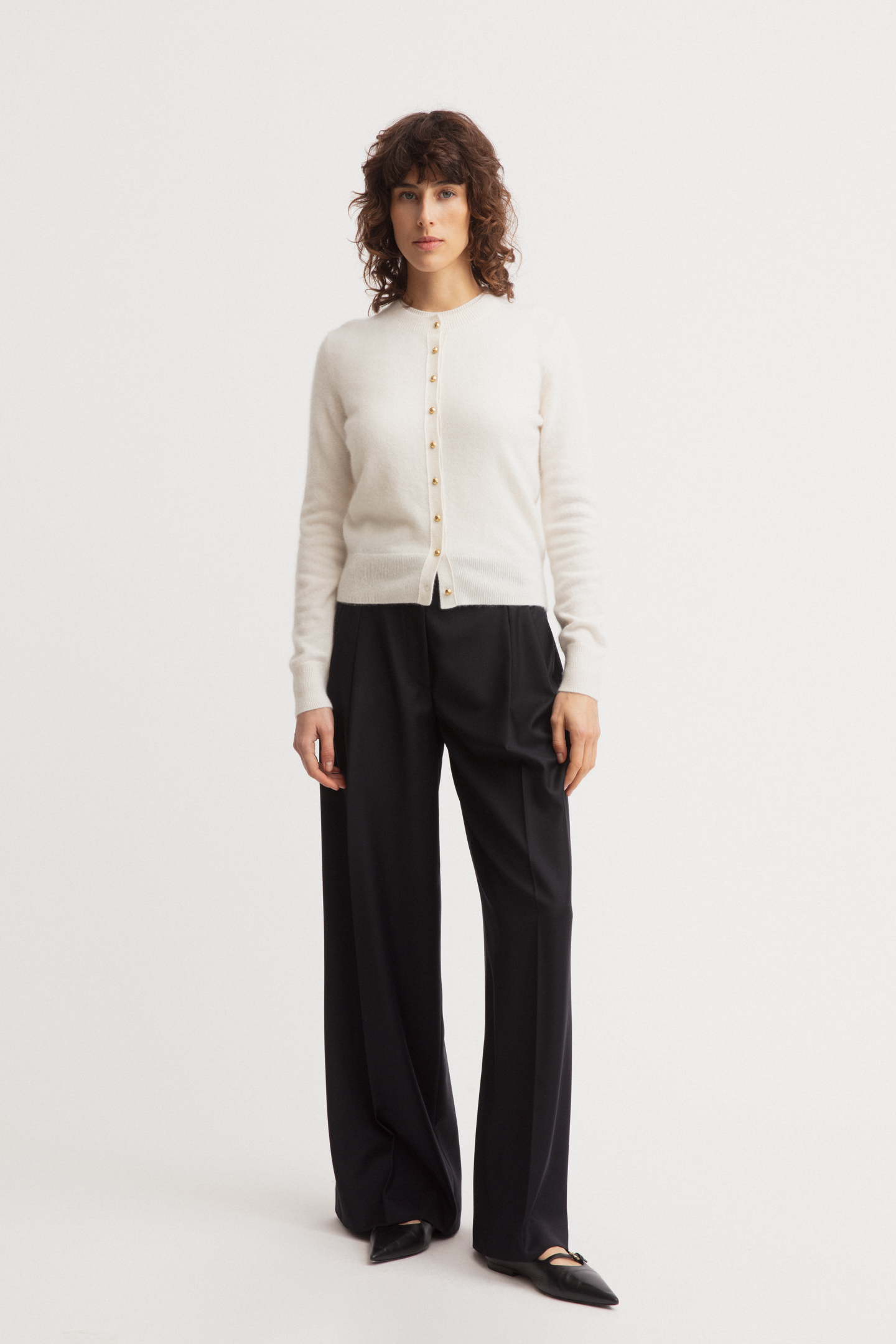 Cashmere-Cotton Twin Set