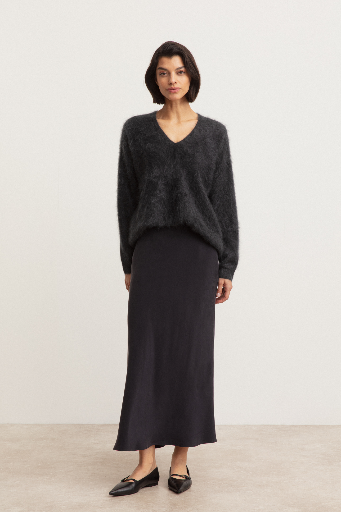 Brushed Cashmere Pullover