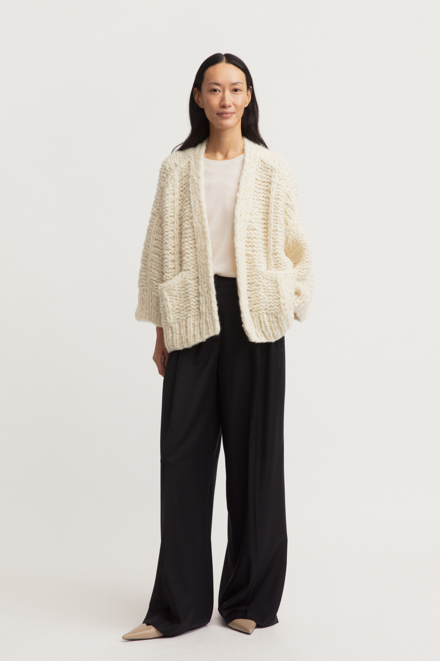 Cashmere Handstrick Cardigan