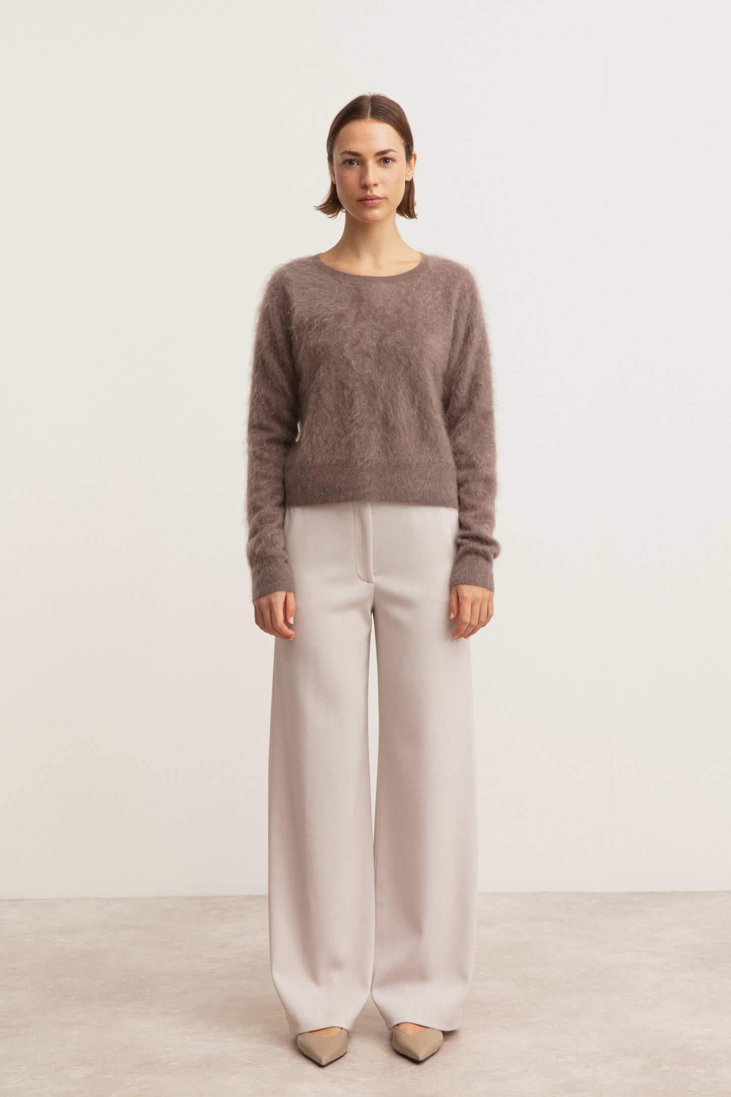 Brushed Cashmere Sweater
