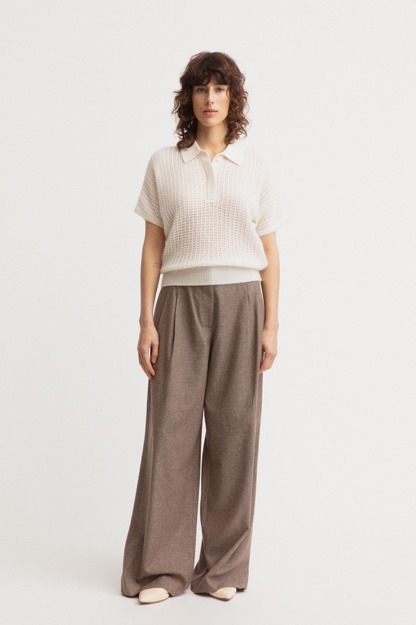 Cashmere-Cotton Sweater